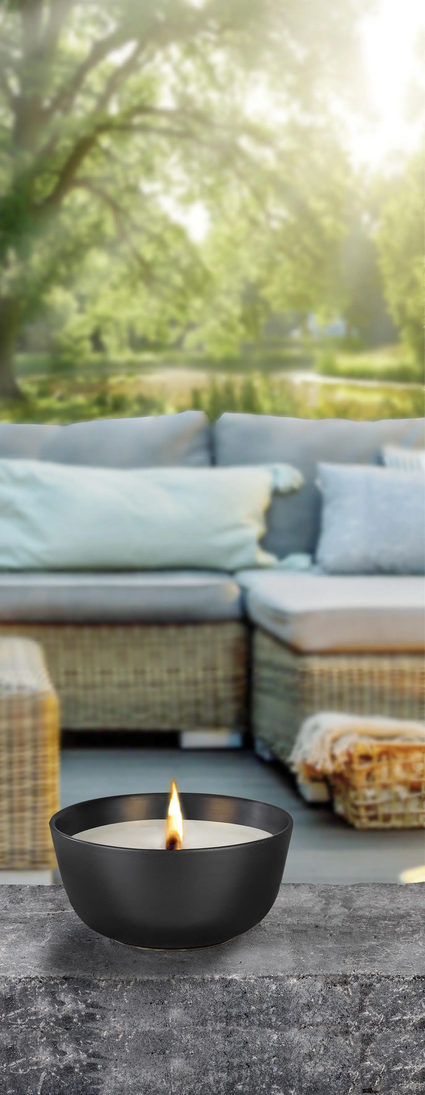 Glorex Kerzendocht Outdoor 12 x 1 cm 3 Stück