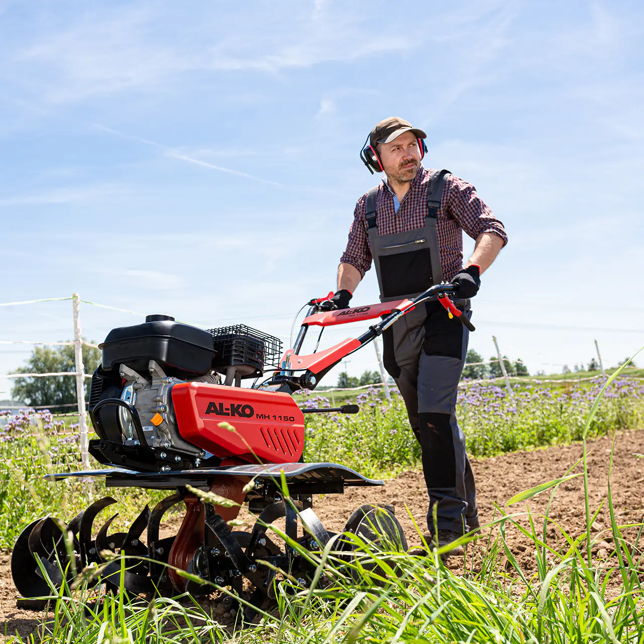 AL-KO Benzin-Motorhacke MH 1150 Premium 3,6 kW - 115 cm Arbeitsbreite