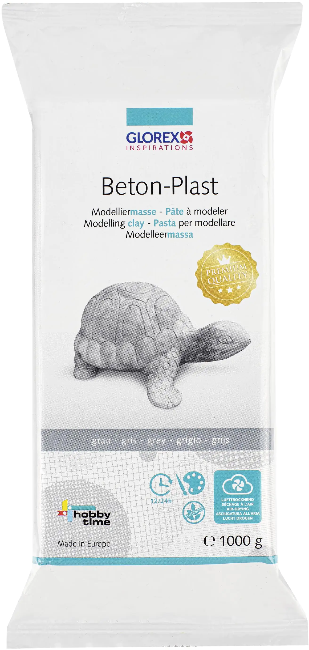 Beton Plast Modelliermasse betongrau 1000 g