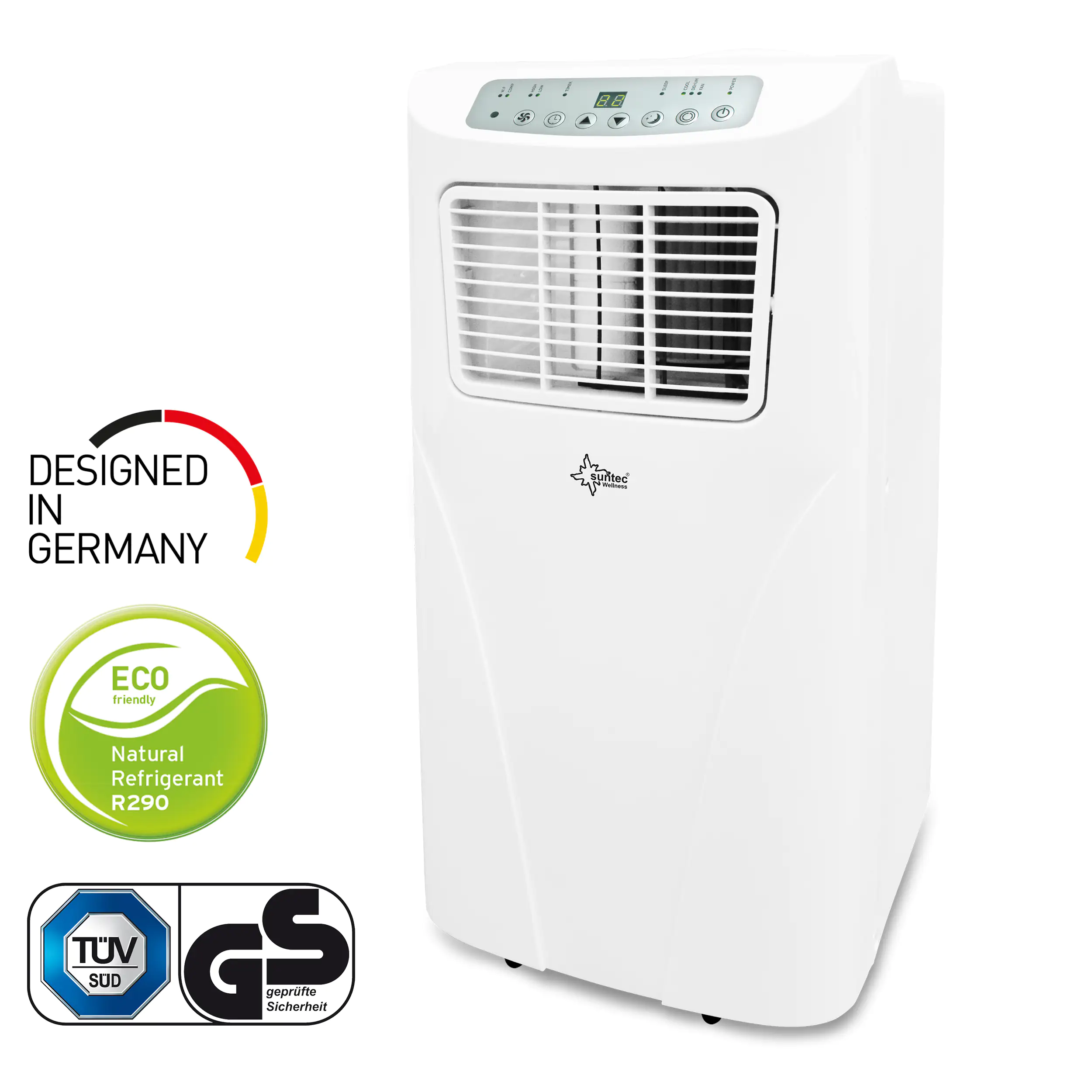 Suntec Mobiles Klimagerät Eco 9000 BTU R290 bis 80 m³
