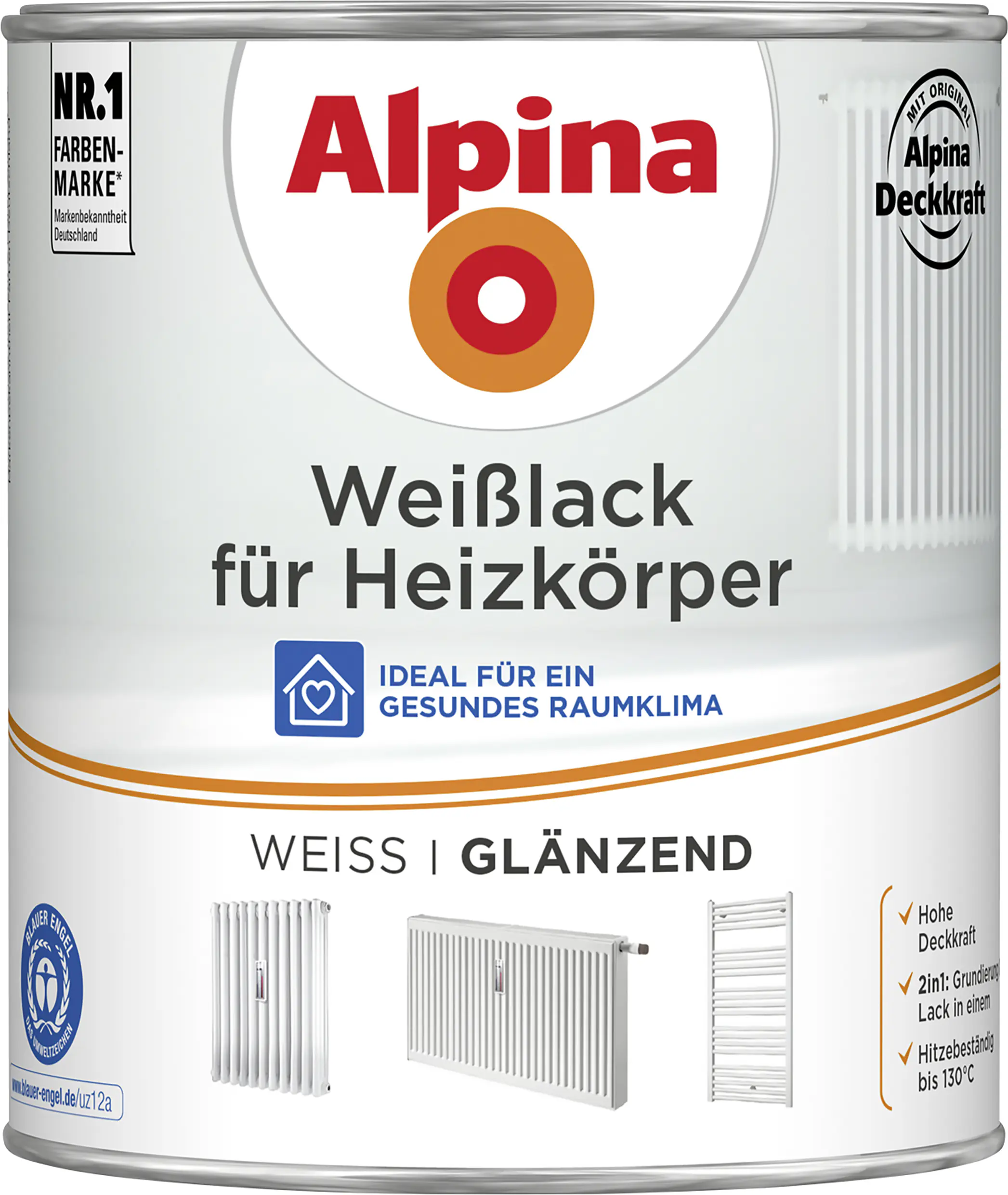 Alpina Heizkörperlack weiß