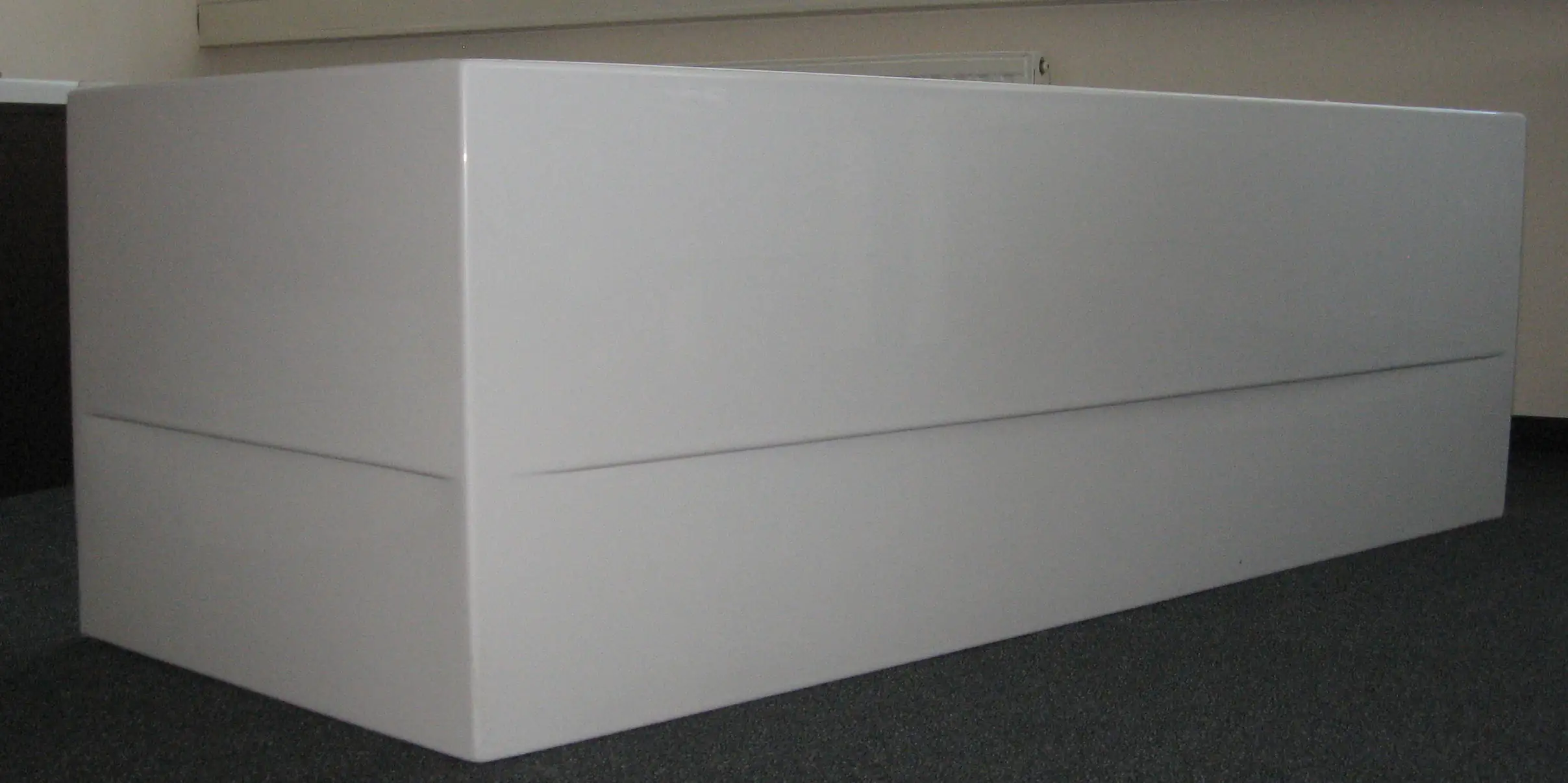 Ottofond Acrylschürze Galia II 175 cm, weiß, Modell A