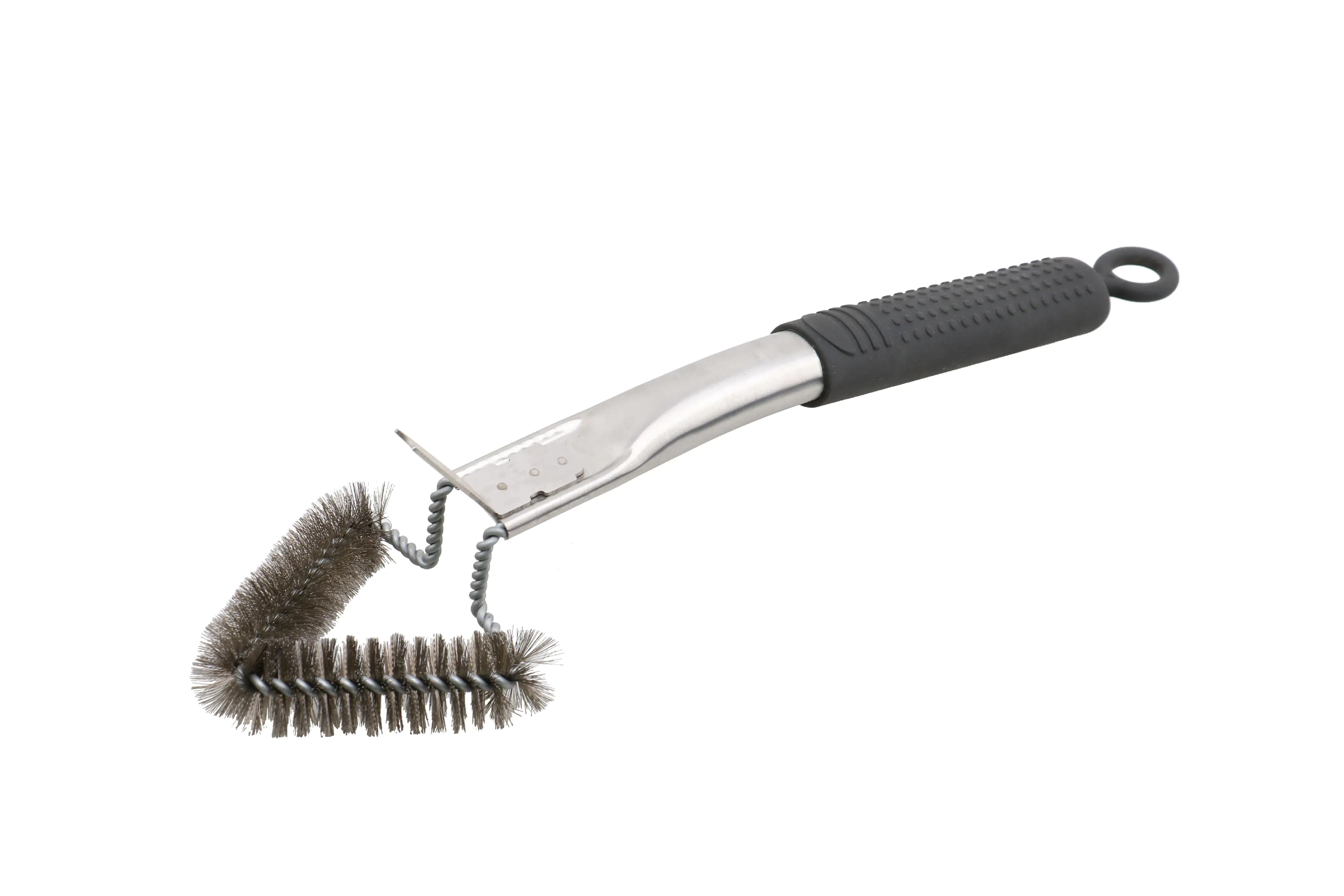 Primaster Grillbürste Premium Edelstahl mit Soft Touch Griff Primaster Grillbürste Premium Edelstahl mit Soft Touch Griff