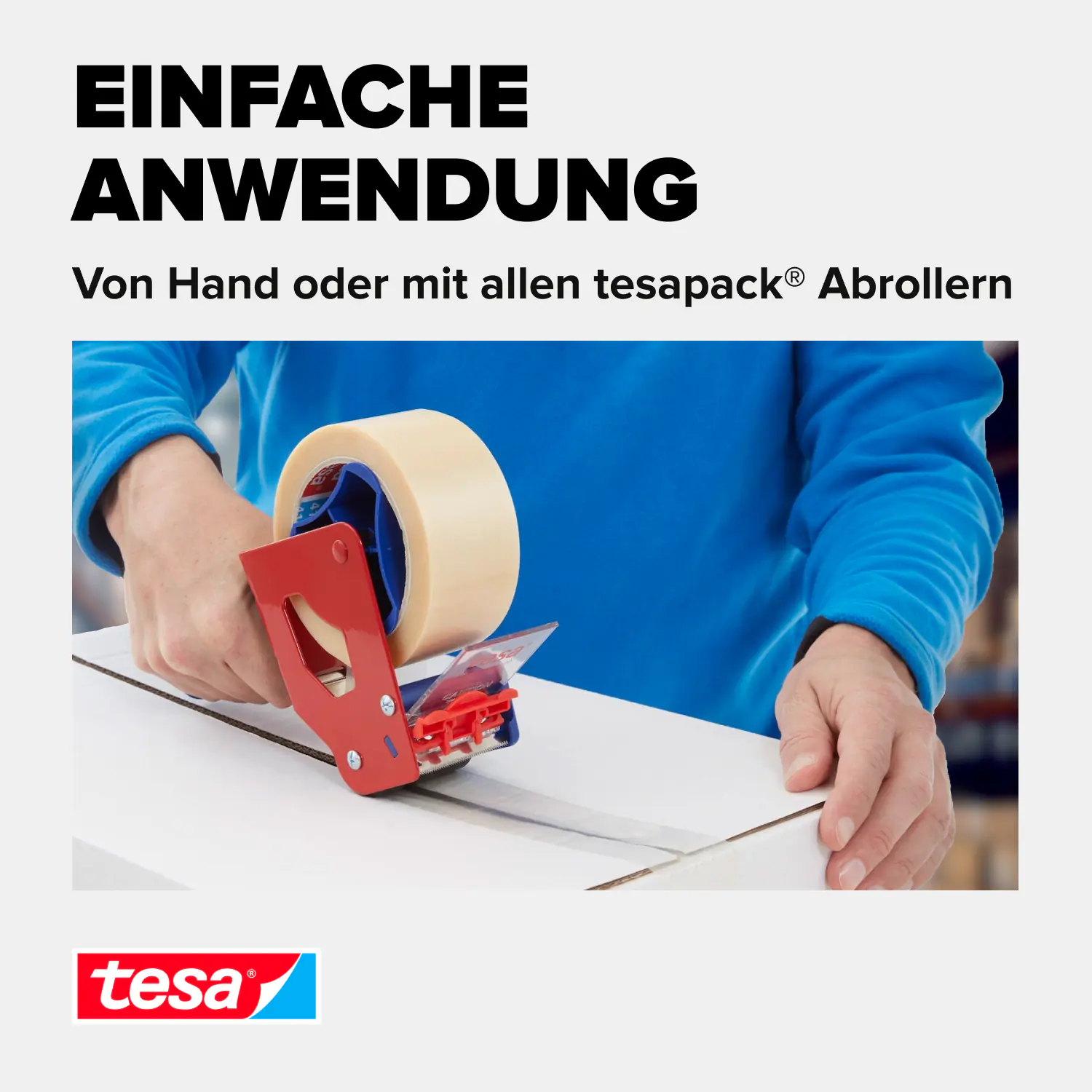 tesa Pack Solid & Strong 66 m x 50 mm, transparent