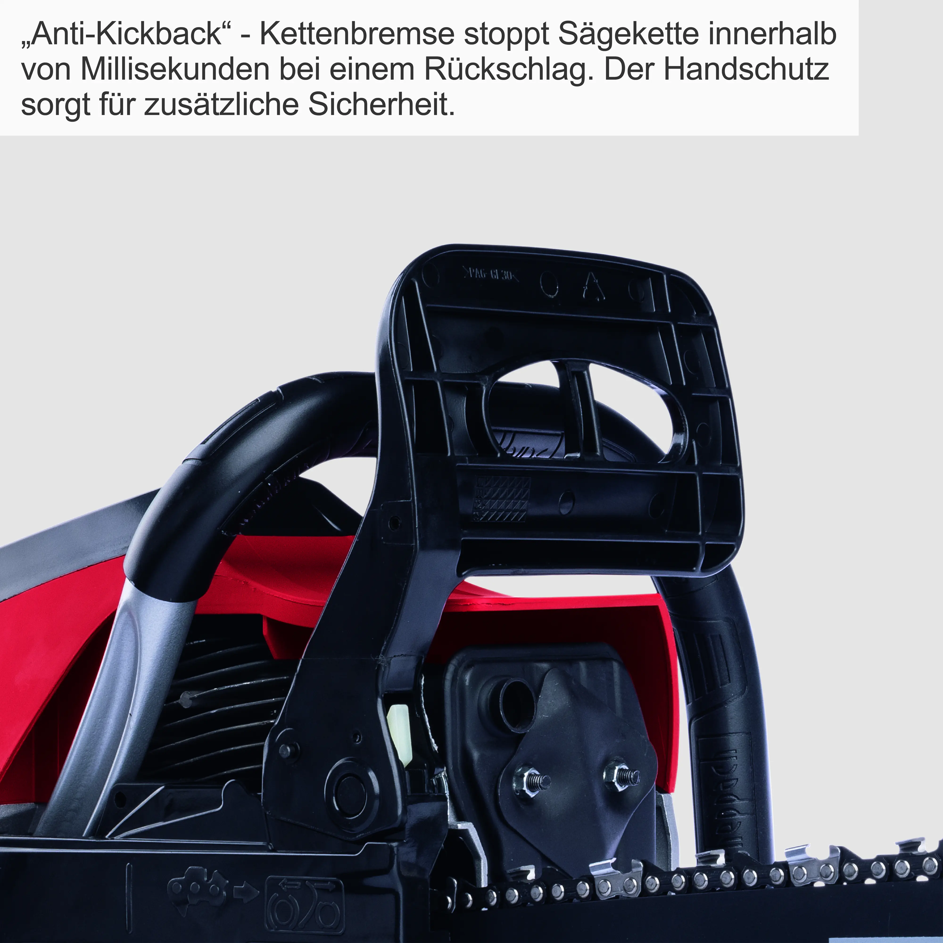 Scheppach Benzin-Kettensäge PCS56 2,3 kW 51 cm Schwertlänge Scheppach Benzin-Kettensäge PCS56 2,3 kW 51 cm Schwertlänge