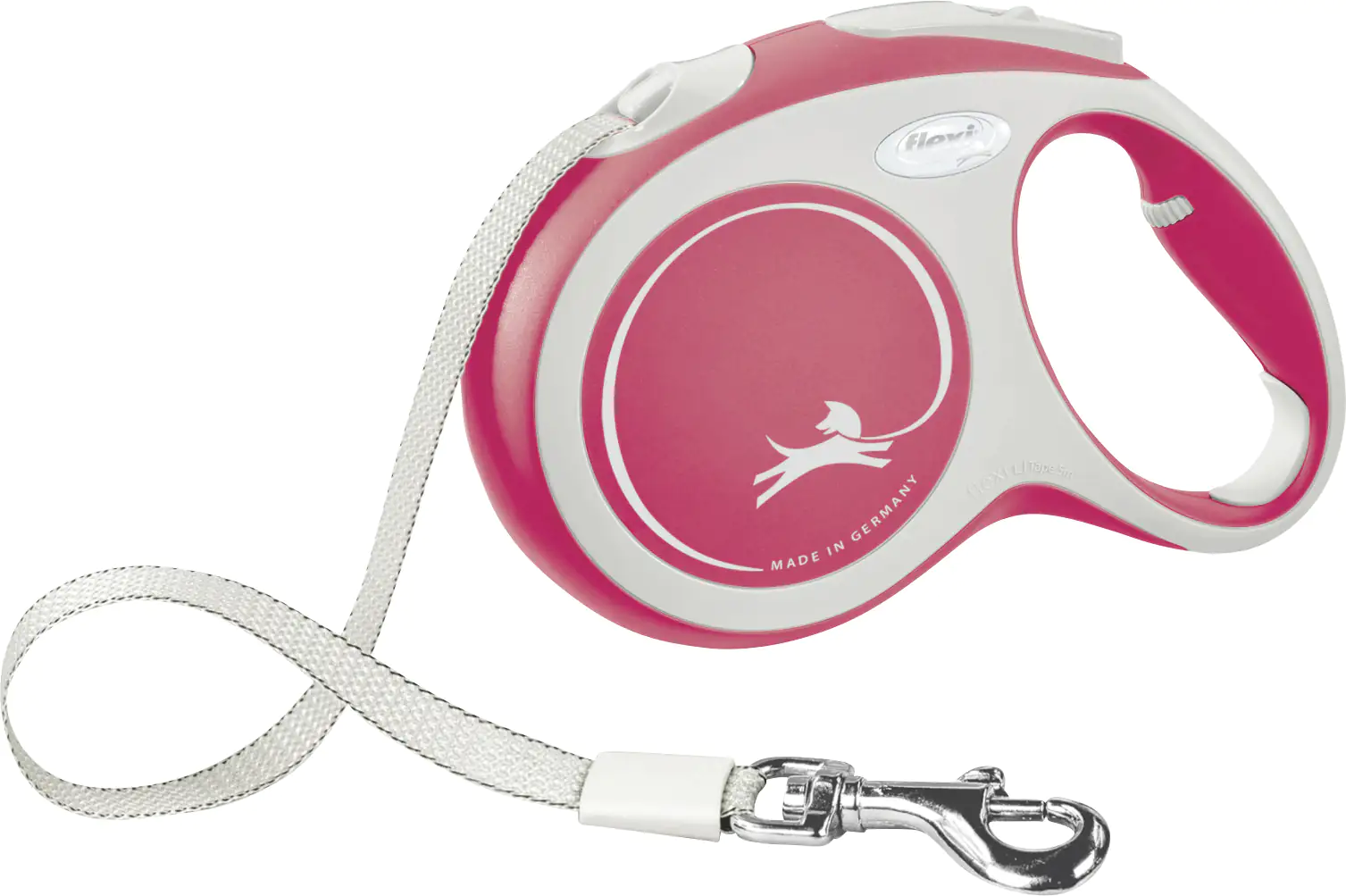 Flexi Hundeleine New Comfort rot, Gurt