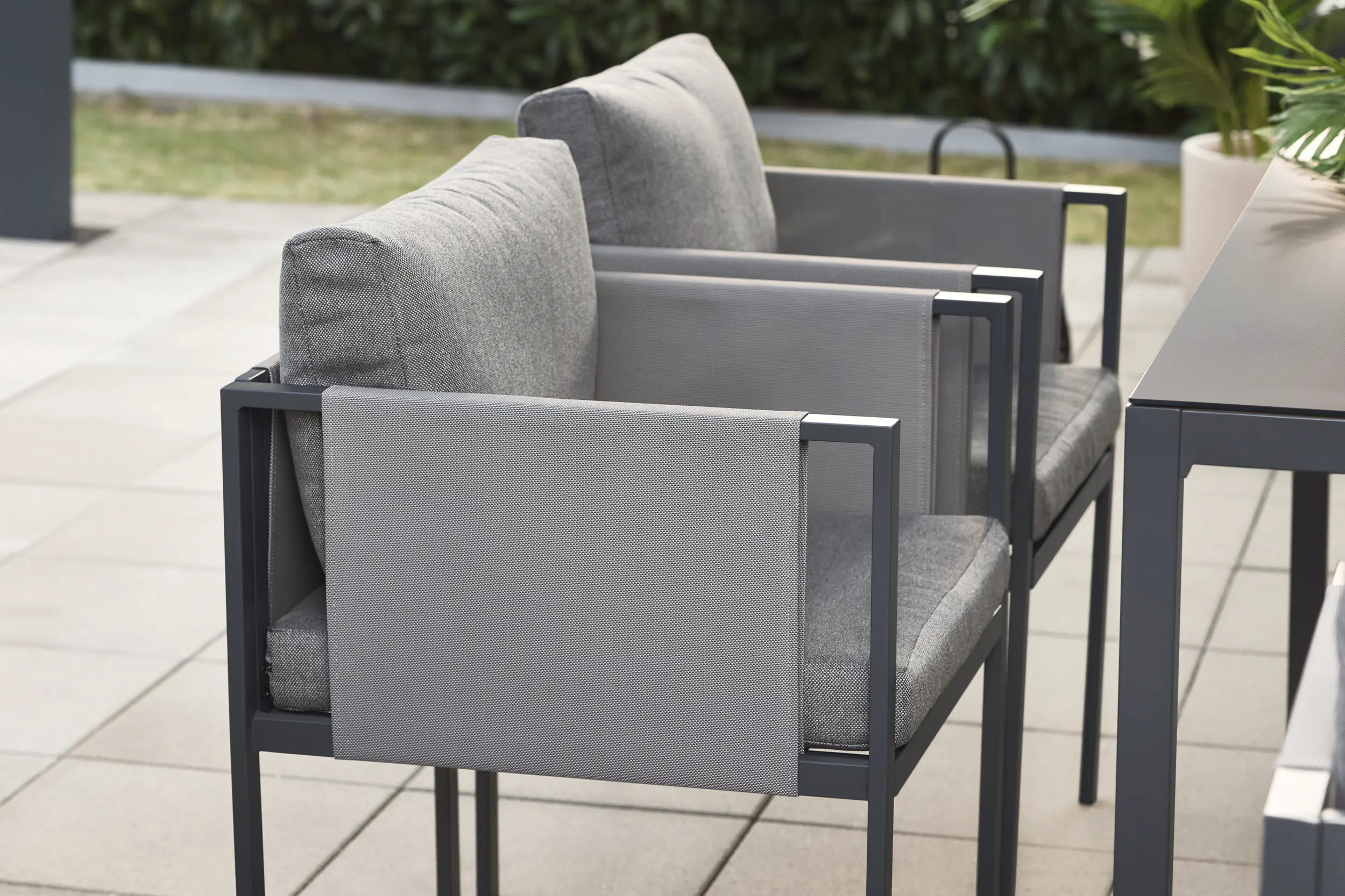 Primaster Garten-Essgruppe Ascona Stahl 6 Personen