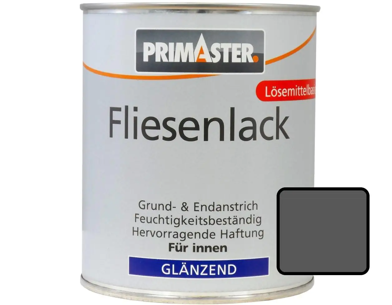 Primaster Fliesenlack 750 ml grau glänzend