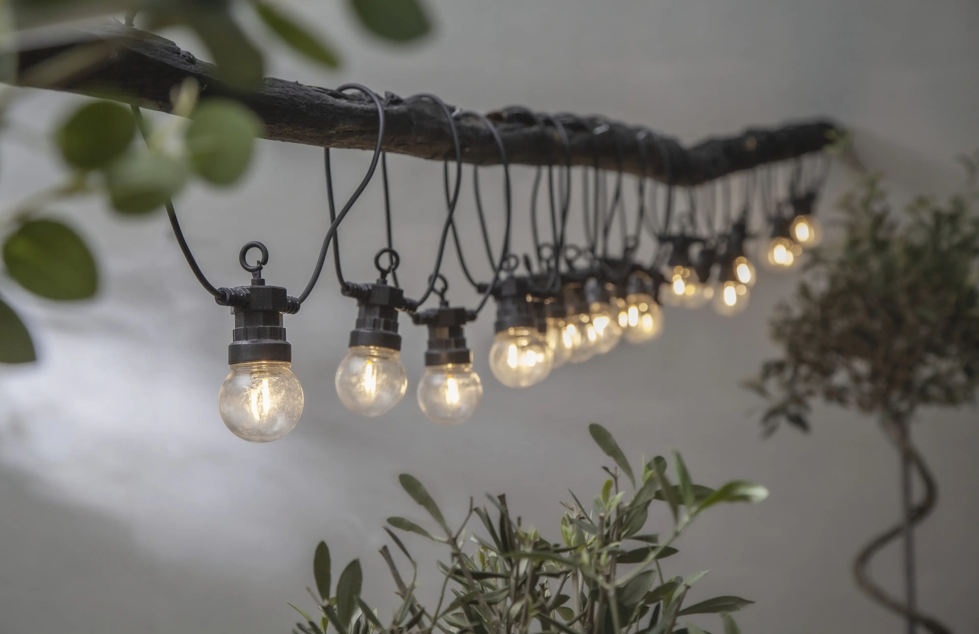 Eglo LED Lichterkette Außen Small Circus 8,55 m warmweiß