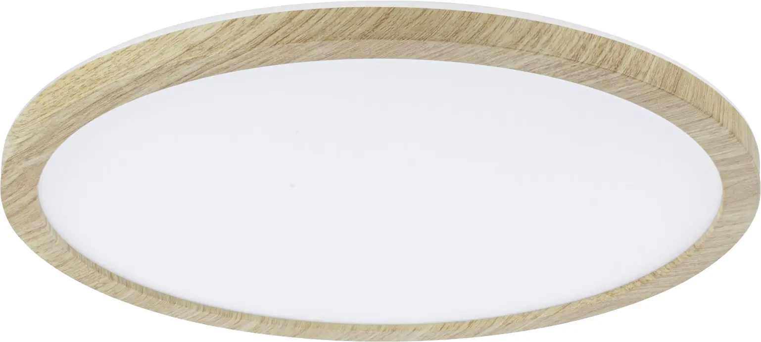 Paulmann LED Deckenleuchte Atria Shine Backlight Holzoptik Ø 29,3cm