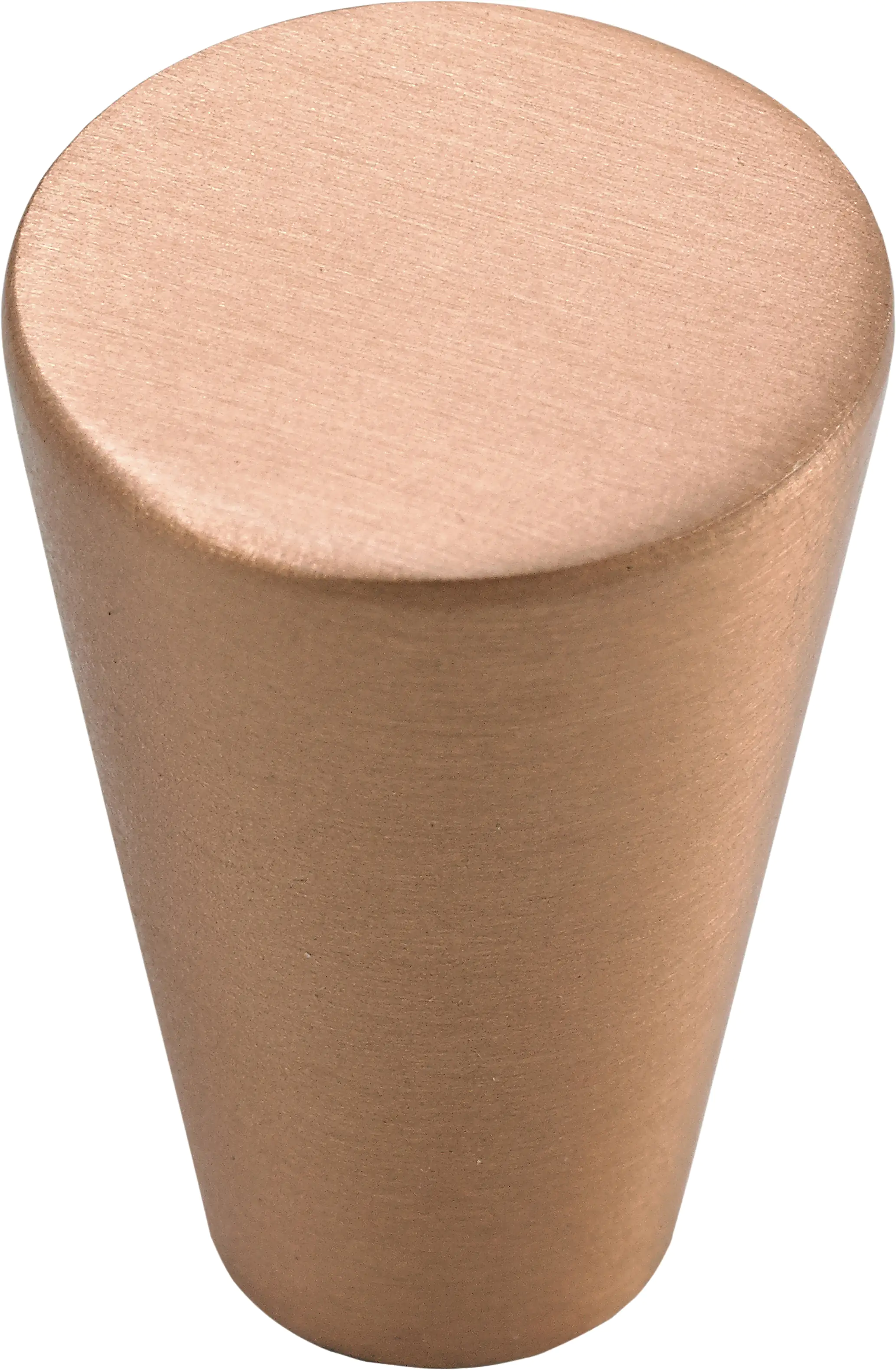 Hettich Möbelknopf Zinkdruckguss Kupfer-Optik Ø 28,0 mm - 1 Stück