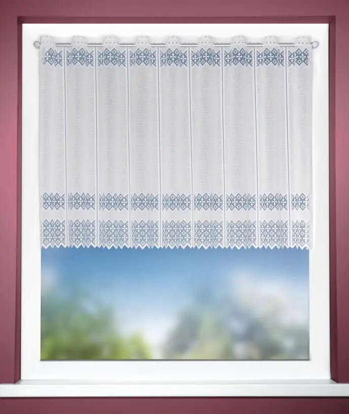 Neusser Collection Lamellenpanneau Bruck Jaquard, weiß 75 x 140 cm