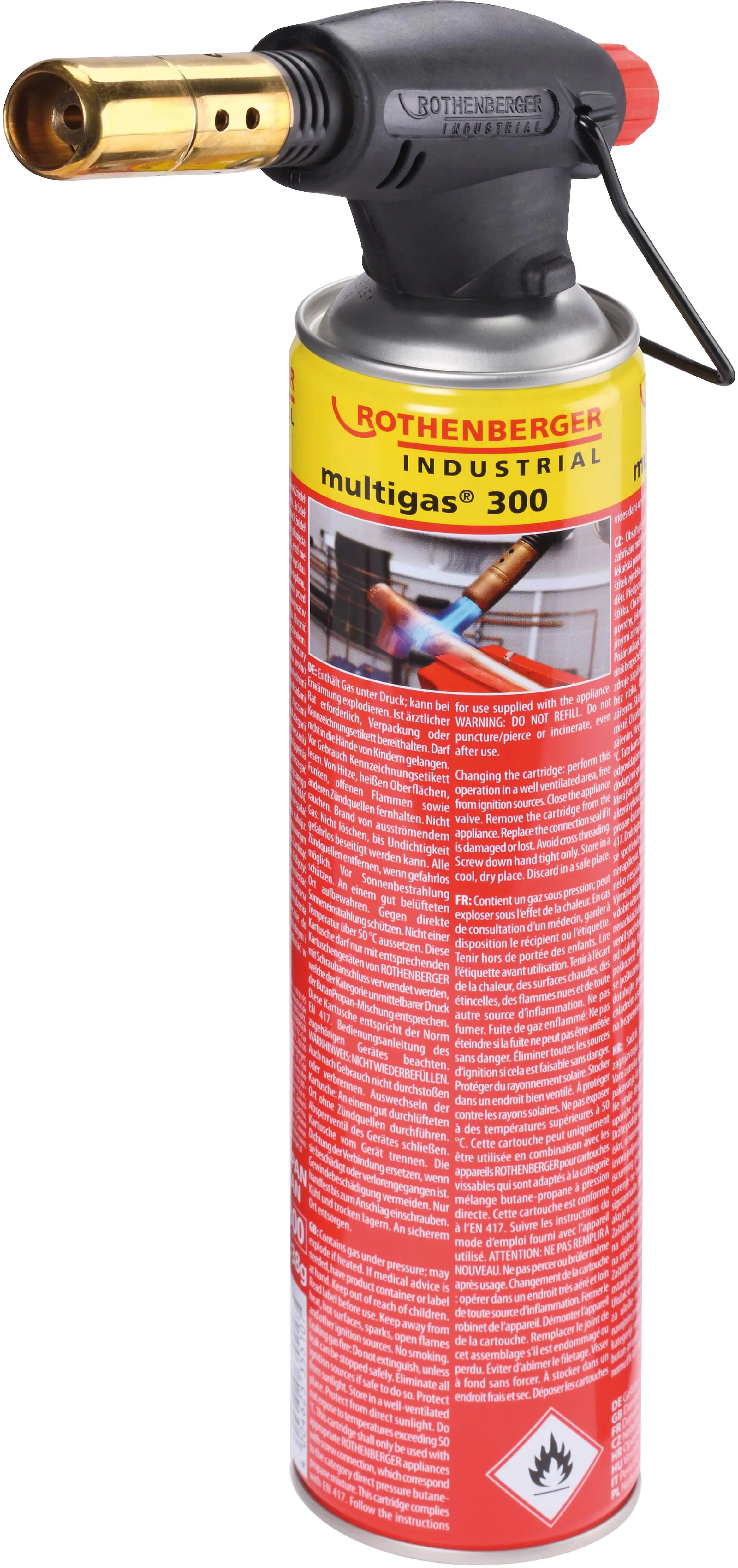 Rothenberger RoFire Piezo 1950 inkl. Piezo-Zündung Rothenberger RoFire Piezo 1950 inkl. Piezo-Zündung