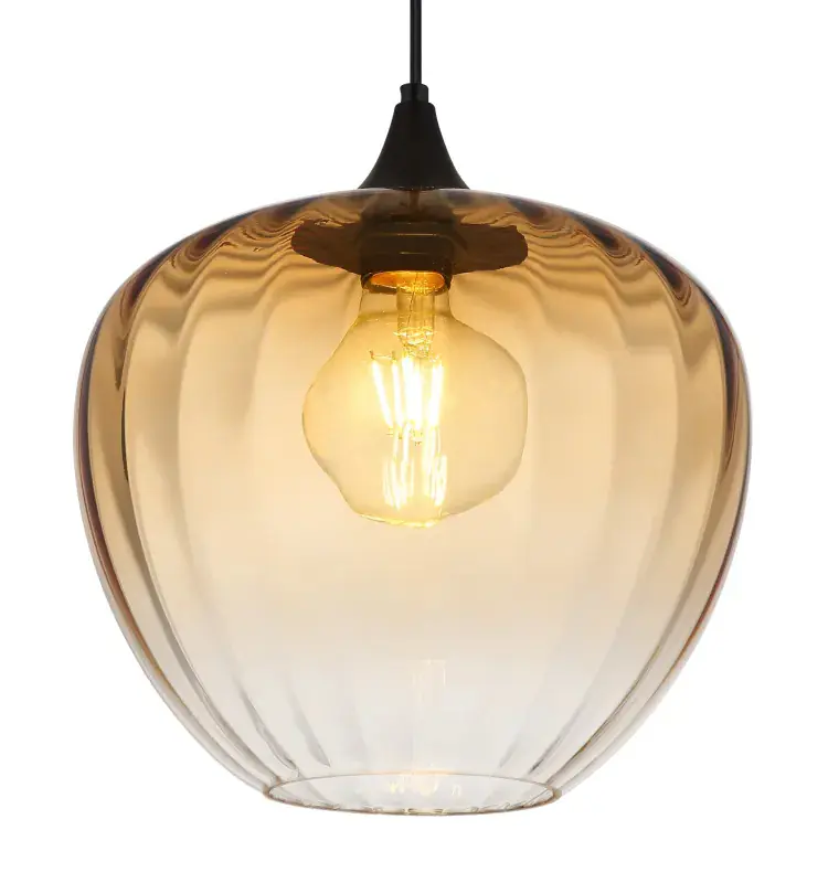 Globo Hängeleuchte Sander Ø 29 x 120 cm gelb matt