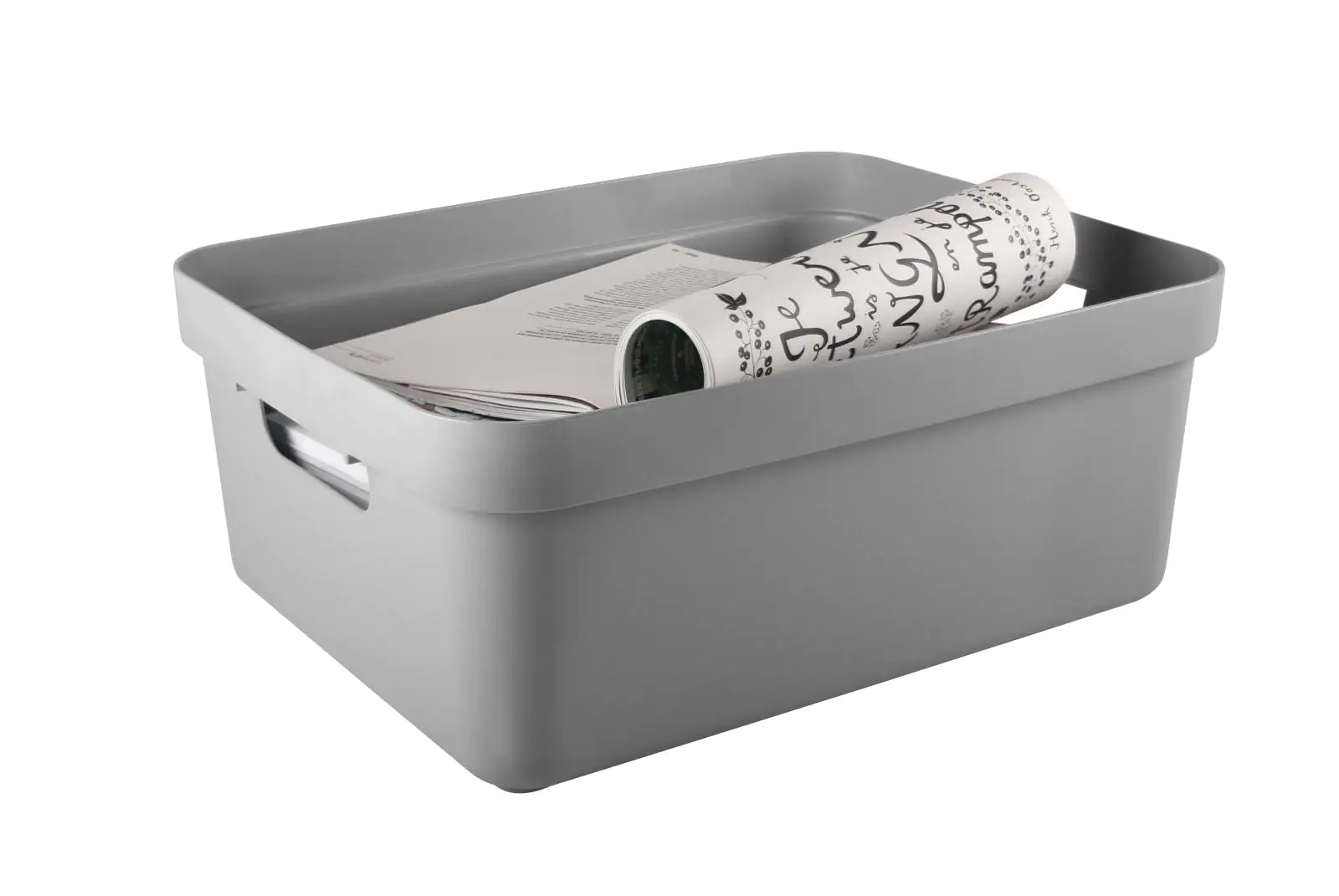 Sunware Aufbewahrungsbox Sigma Home 24 L hellgrau