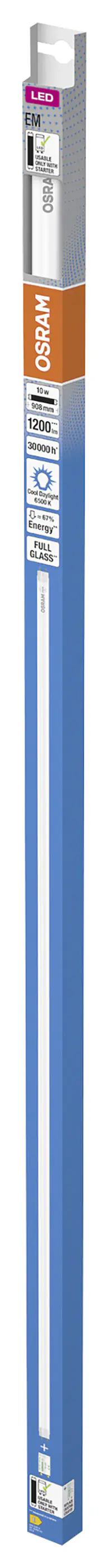 Osram LED Röhre T8 90 cm G13 10 W kaltweiß