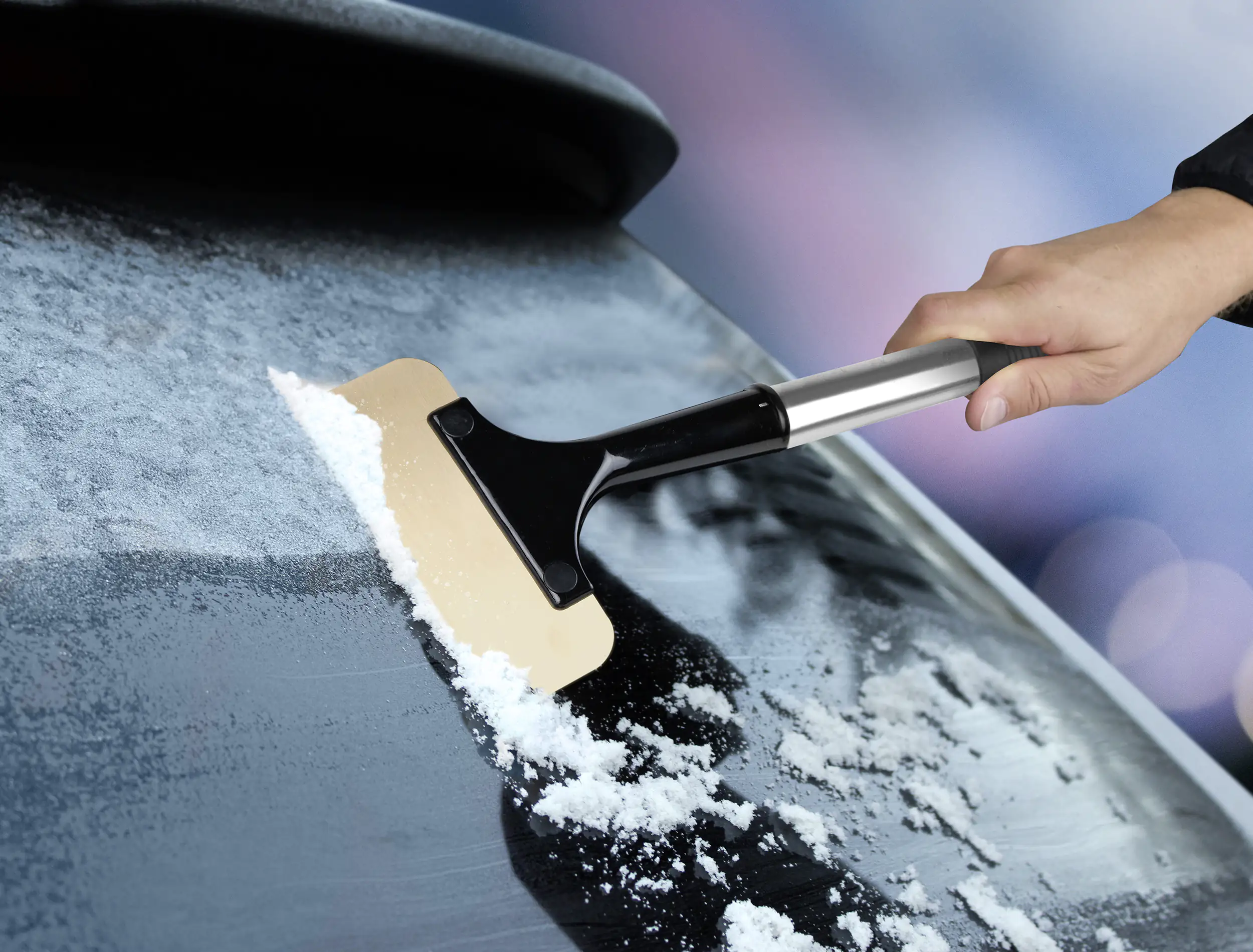 APA Eiskratzer Polar L mit Bronzeklinge federelastisch APA Eiskratzer Polar L mit Bronzeklinge federelastisch