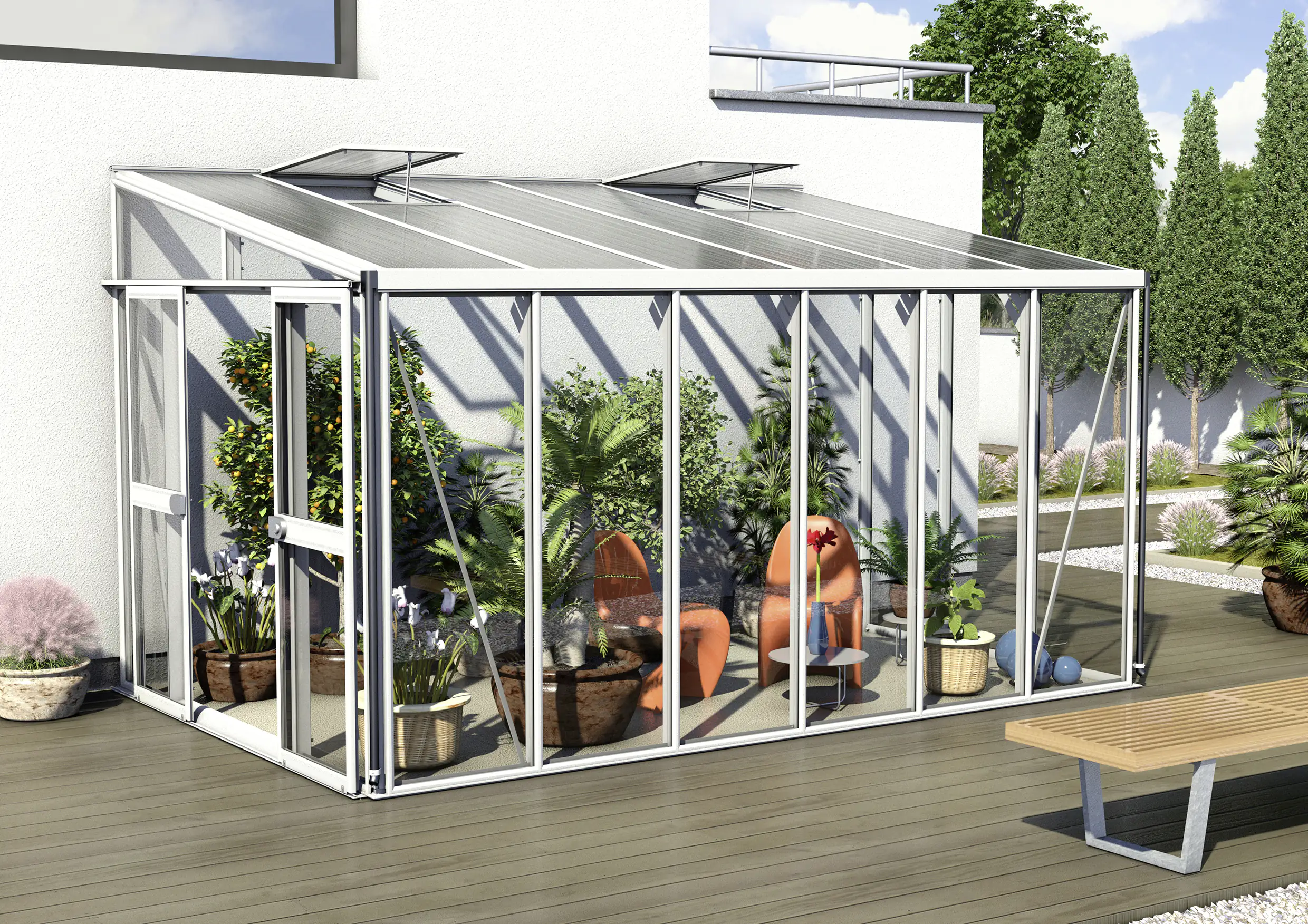 Vitavia Pavillon-Nachrüstset Helena 10200 3 mm Sicherheitsglas