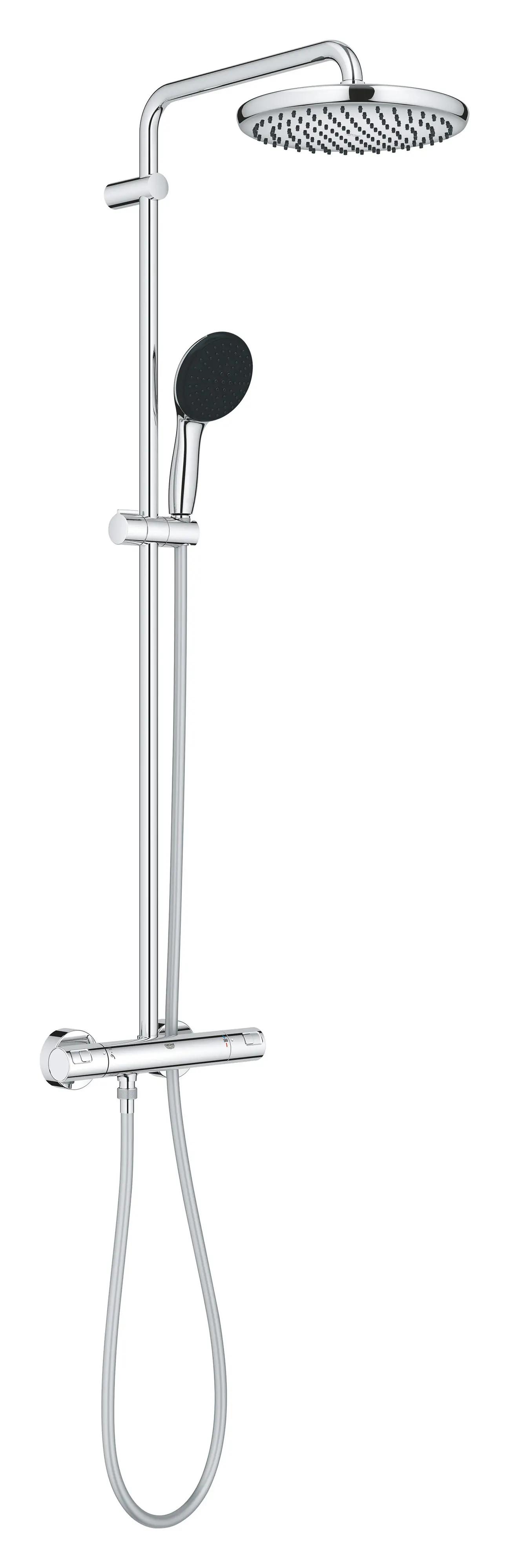Grohe Kopfbrausesystem Vitalio Start 250 mit Thermostat chrom 113 x 40 cm Grohe Kopfbrausesystem Vitalio Start 250 mit Thermostat chrom 113 x 40 cm