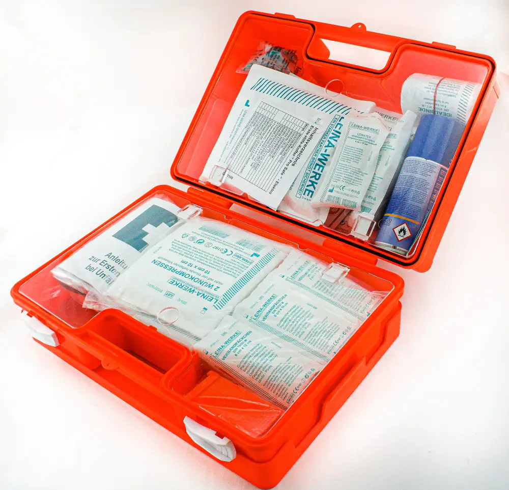 Leina Pro Safe Erste Hilfe Handwerk Elektro, inkl. Wandhalterung