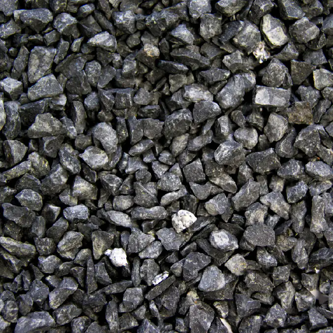 Basaltsplitt  8 - 11 mm anthrazit 25 kg