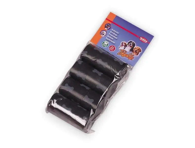 Nobby TidyUp Kotbeutel mit Knochendruck schwarz, 4 Rollen á  15 Beutel Nobby TidyUp Kotbeutel mit Knochendruck schwarz, 4 Rollen á  15 Beutel