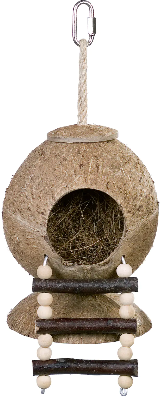 Nobby Kokosnuss-Haus mit Leiter 31 x 11,5 cm Nobby Kokosnuss-Haus mit Leiter 31 x 11,5 cm