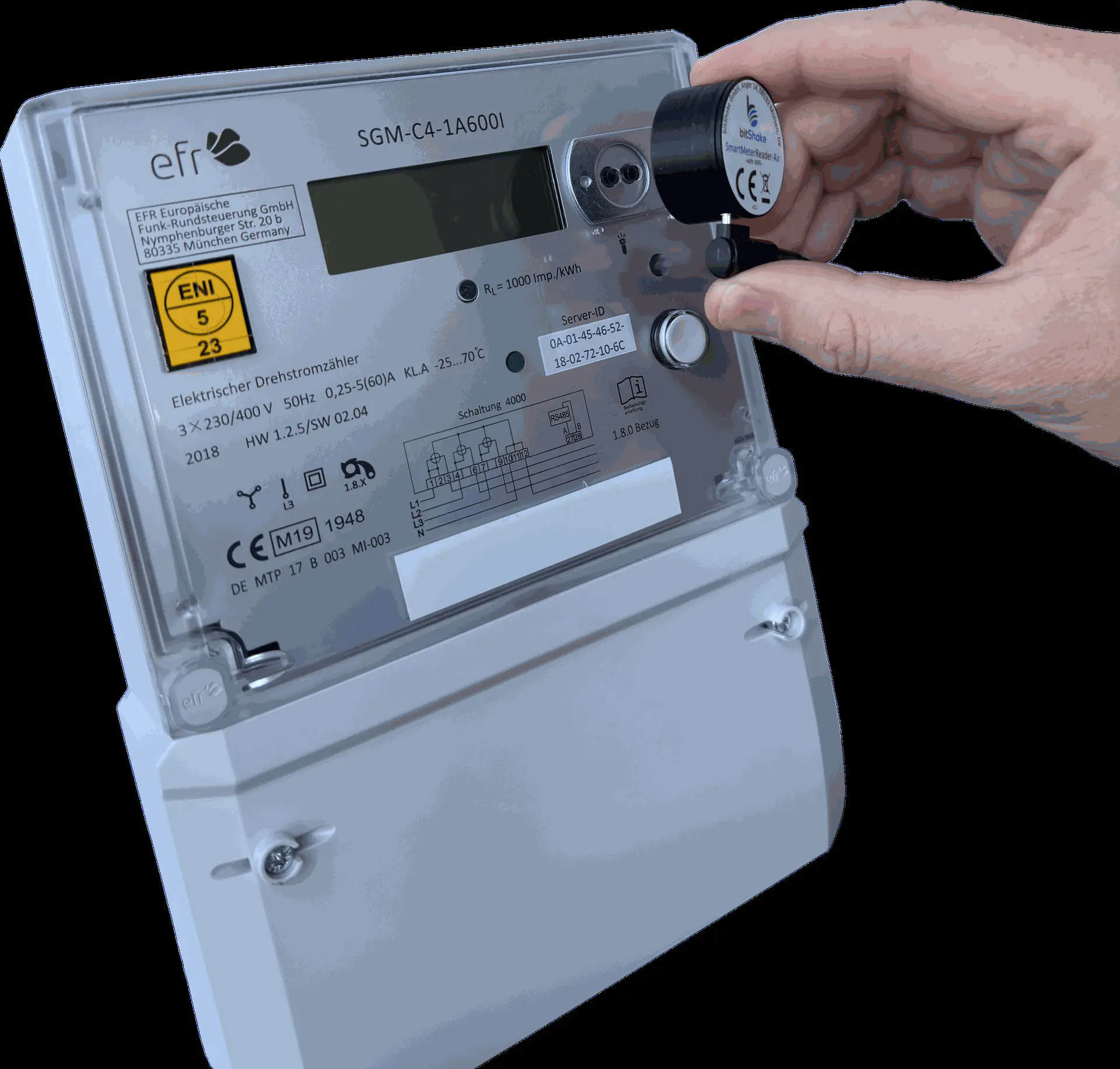 SunenergyXT SmartMeter Bitshake Air Reader