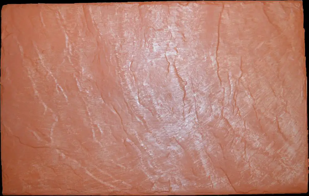 Stabuflex Kunststoff Schindel Rechteck 24 x 38 cm terrakotta