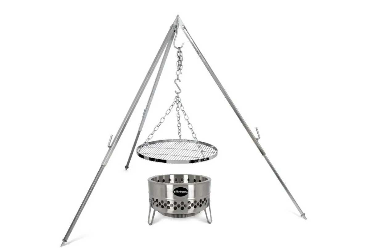 Petromax Feuerschale Tyropit Set inkl. Dreibein & Rost Petromax Feuerschale Tyropit Set inkl. Dreibein & Rost
