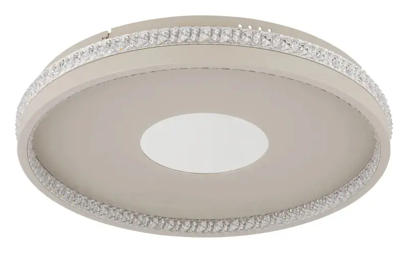 Globo Deckenleuchte Shirley Ø 41 x 6,5 cm sand matt CCT