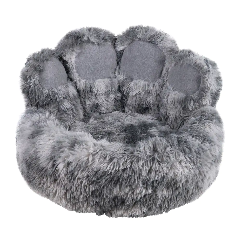 Nobby Komfortbett Paw rund Ø 60 x 18 cm/39 cm grau
