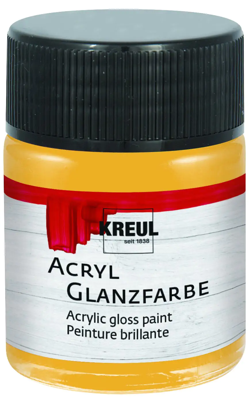 Kreul Acryl Glanzfarbe gold 50 ml