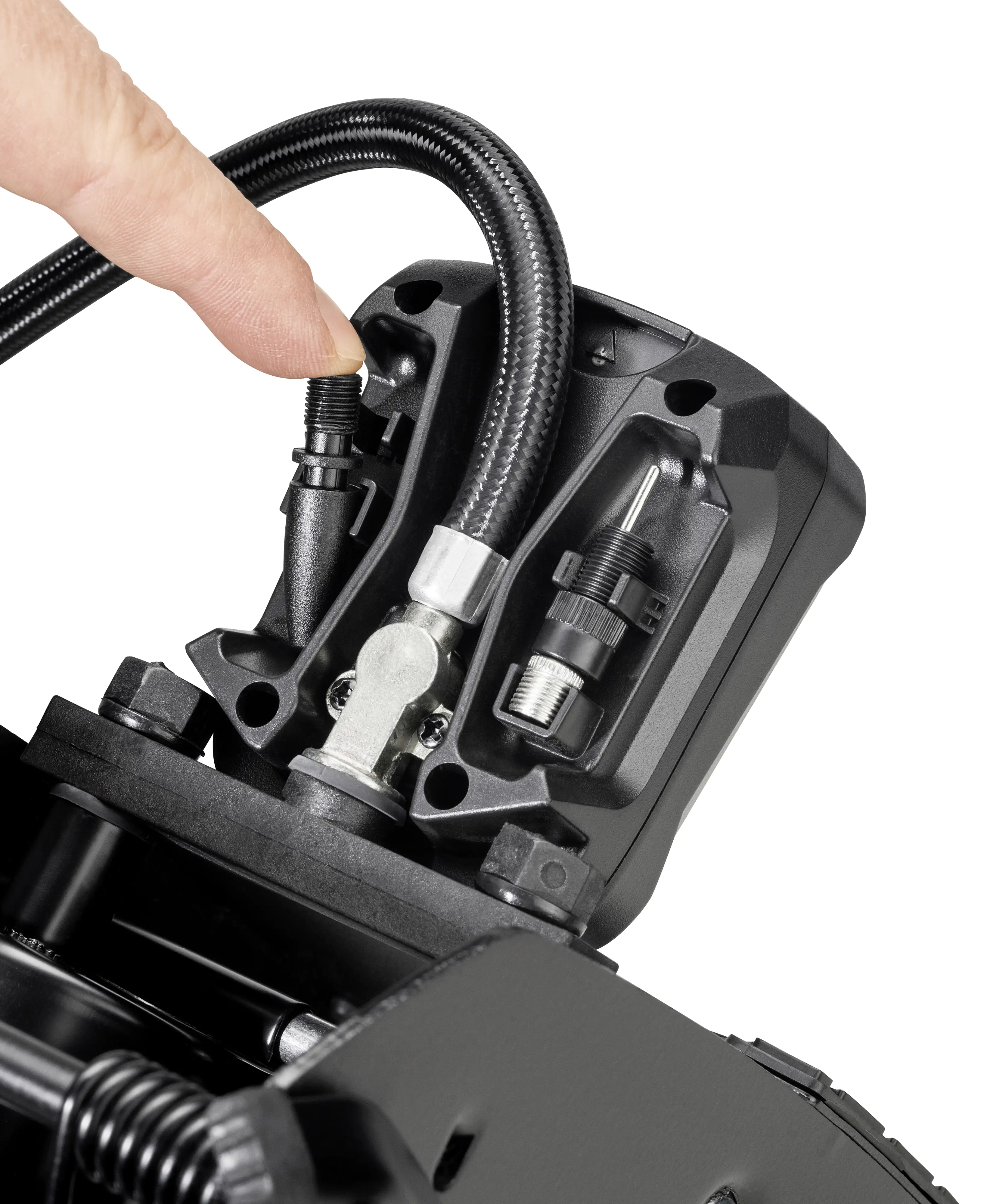 Michelin Einzylinder-Fußluftpumpe analog