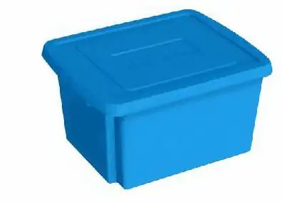 Sunware Aufbewahrungsbox Nesta inkl. Deckel 0,4 L blau