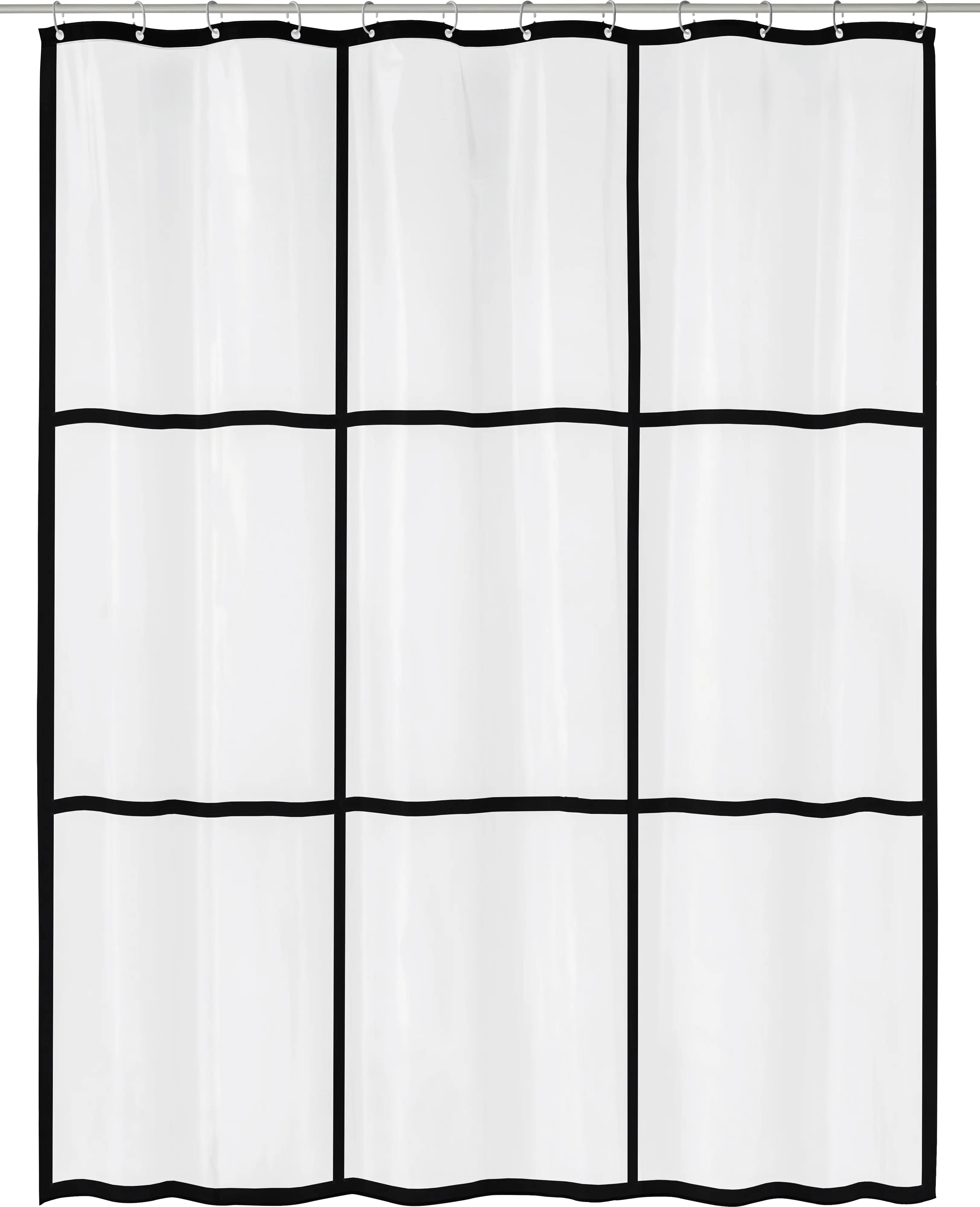 Kleine Wolke Duschvorhang Brooklyn clear 180 x 200 cm