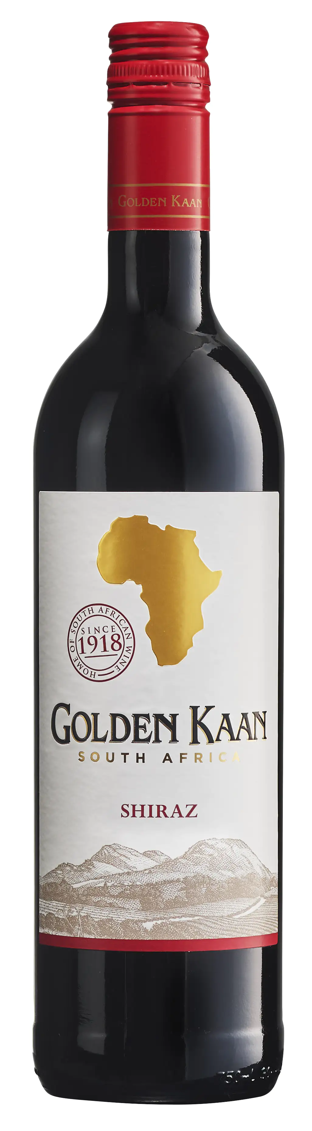 Golden Kaan Rotwein Shiraz trocken Südafrika 1 x 0,75 L