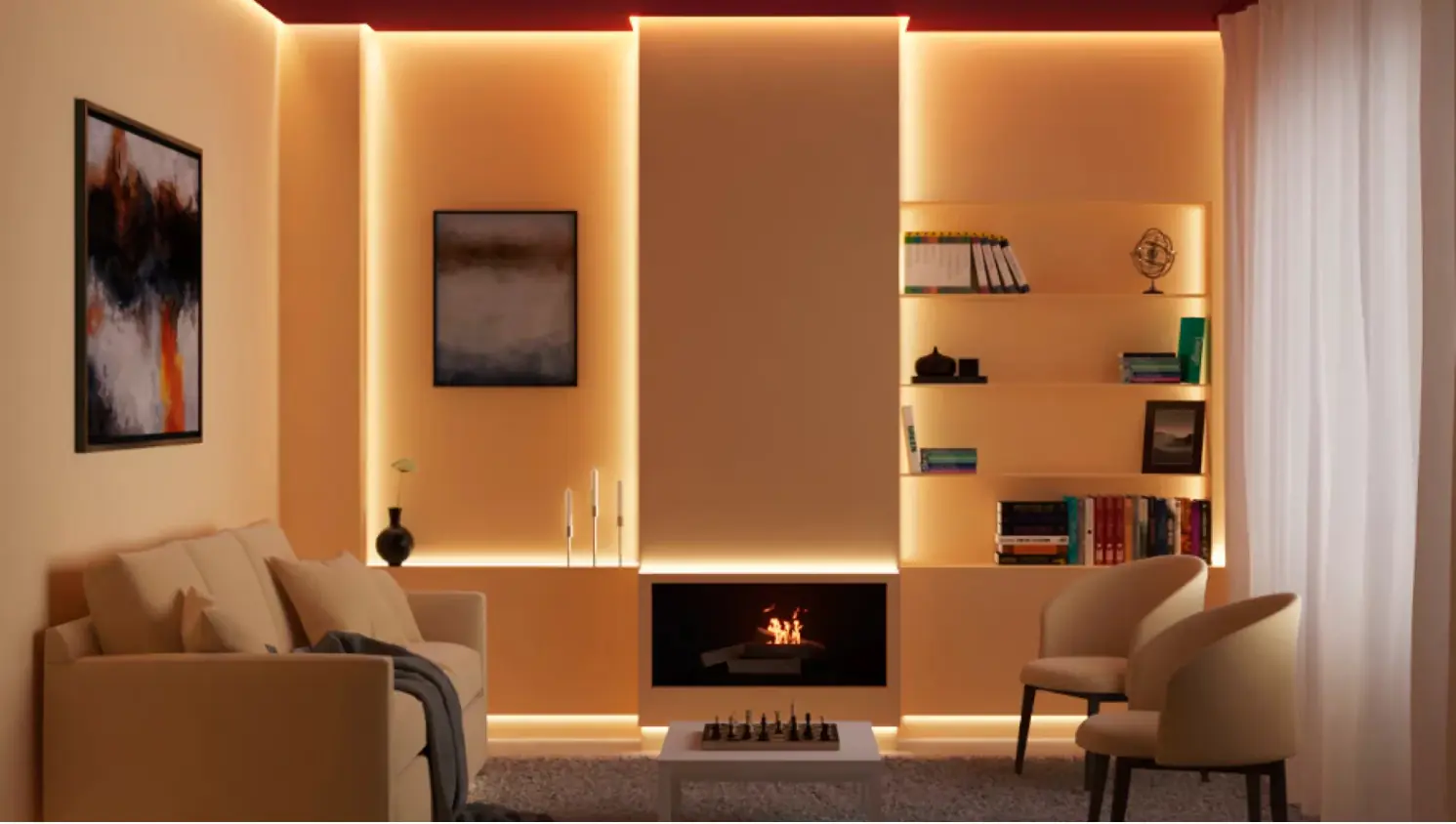 WiZ LED-Streifen RGB 20 m 36 W dimmbar