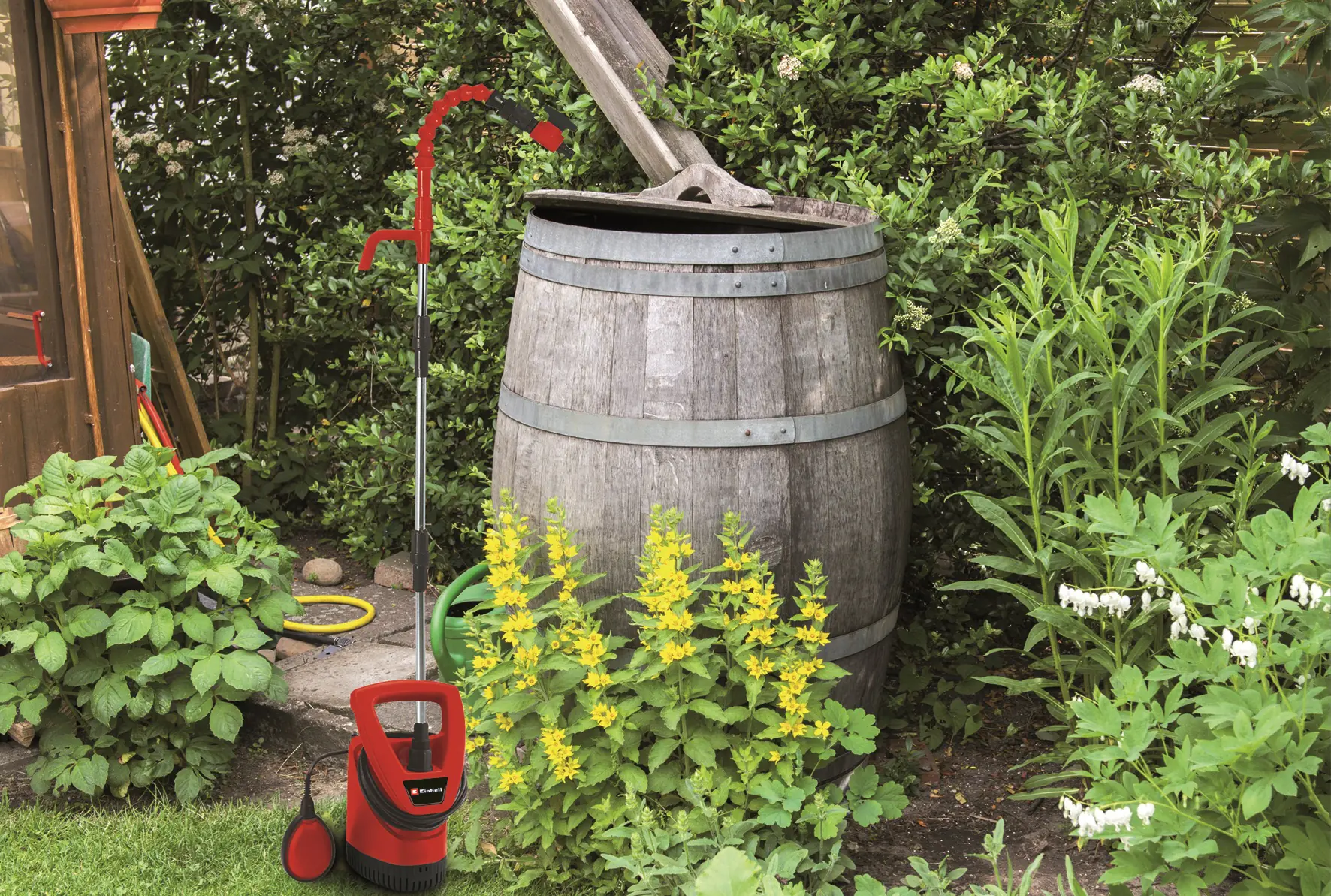 Einhell Regenfasspumpe GE-SP 3546 RB max. Fördermenge: 4.600 l/h 350 W