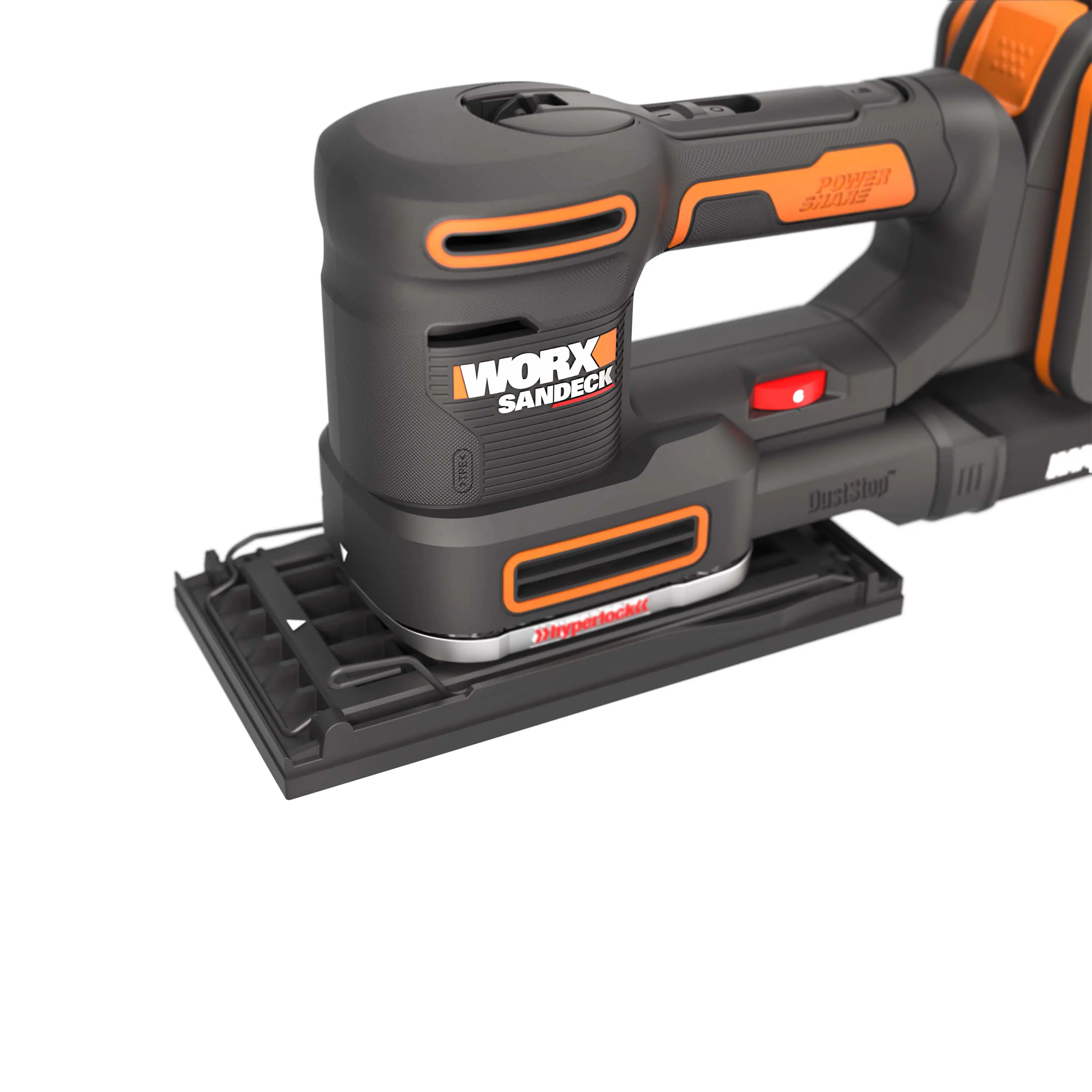 Worx Akku-Multischleifer WX820 20 V inkl. Akku 2 Ah & Ladegerät Worx Akku-Multischleifer WX820 20 V inkl. Akku 2 Ah & Ladegerät