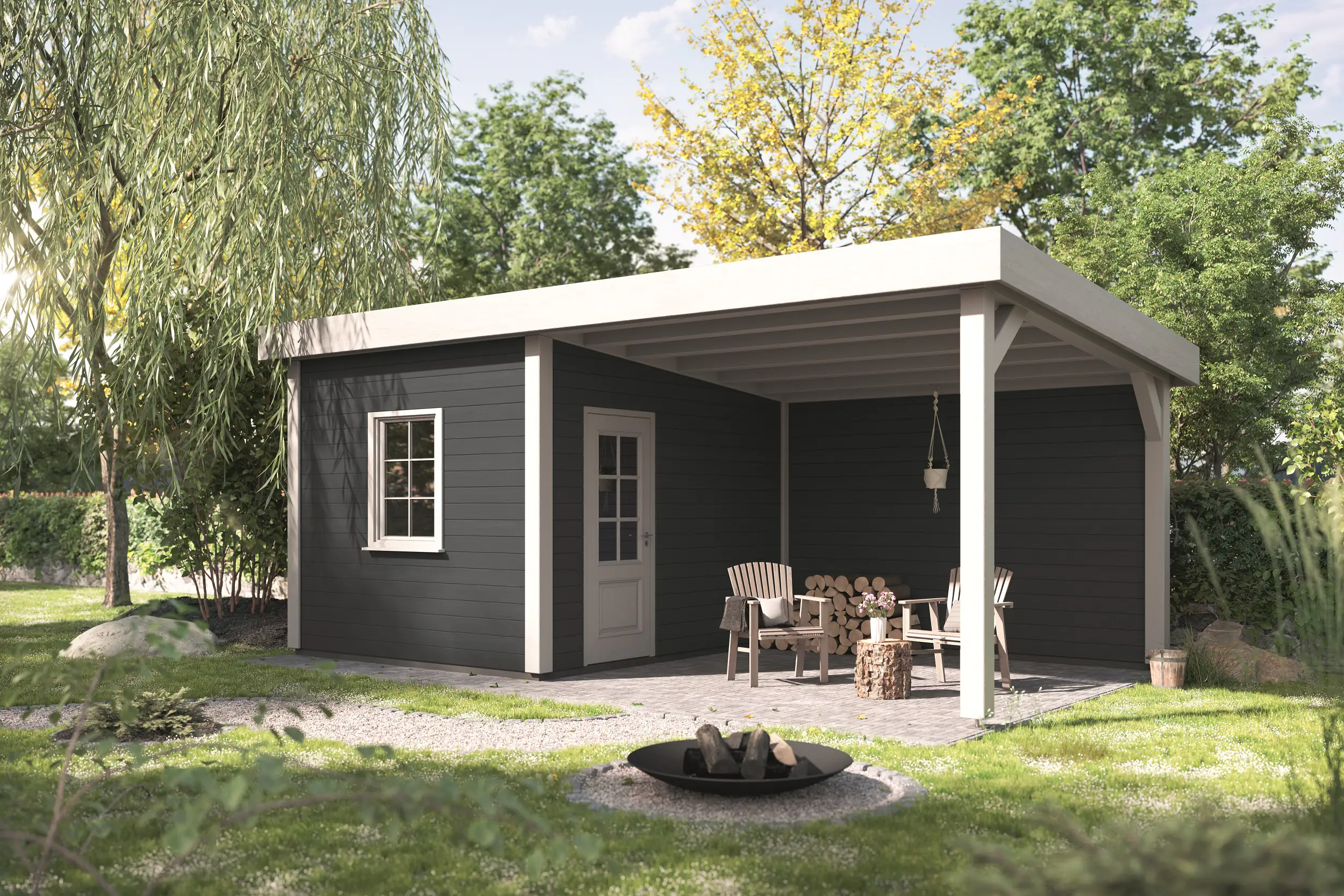 Alpina Wetterschutzfarbe 2,5 L anthrazitgrau Alpina Wetterschutzfarbe 2,5 L anthrazitgrau