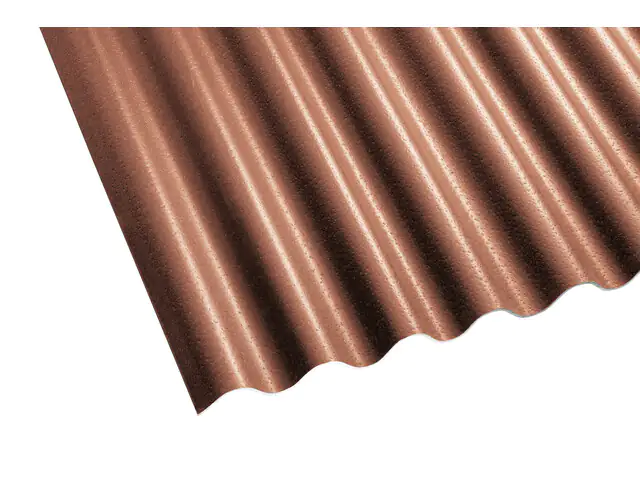 Gutta Wellplatte Shelltec Sinus 95/34 200 x 95 cm 4 mm rot Gutta Wellplatte Shelltec Sinus 95/34 200 x 95 cm 4 mm rot