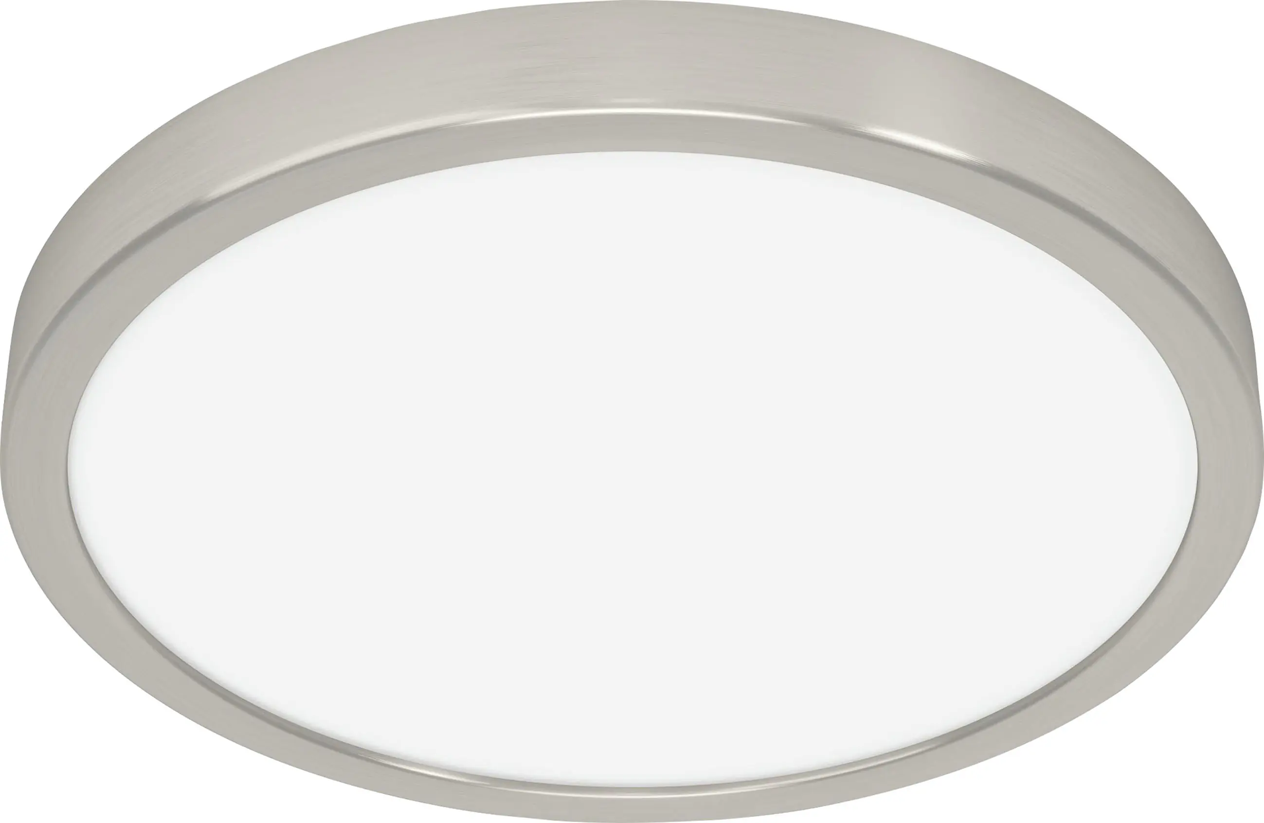 Eglo LED Deckenleuchte Fueva 6 nickel matt Ø 28 x 3 cm warmweiß-kaltweiß