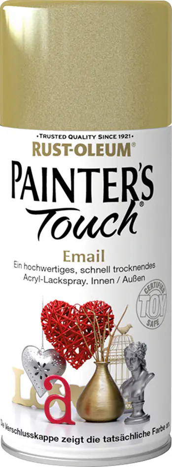 Rust-Oleum Acryl Lackspray 150 ml metallic gold