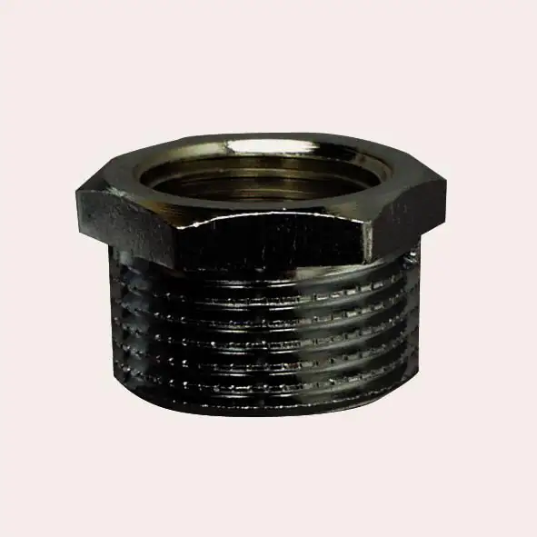 Cornat Reduzierstück messing verchromt 1/2" x 3/8" Innen- und Außengewinde