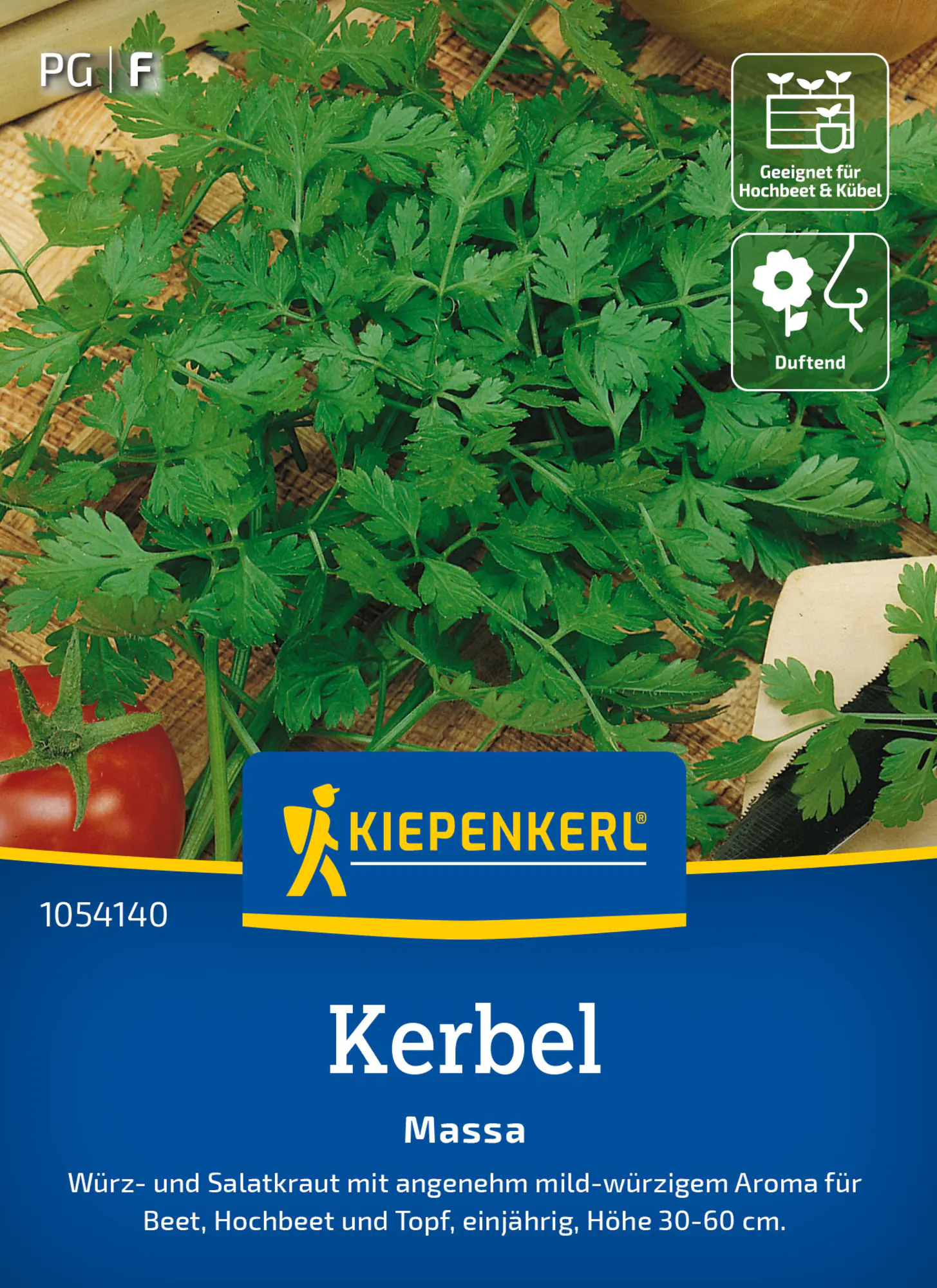 Kiepenkerl Saatgut Kerbel Massa für ca. 100 Pflanzen
