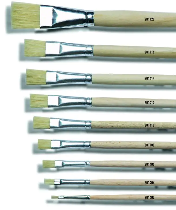 Kreul Solo Goya Künstlerpinsel Borste flach, Gr. 8