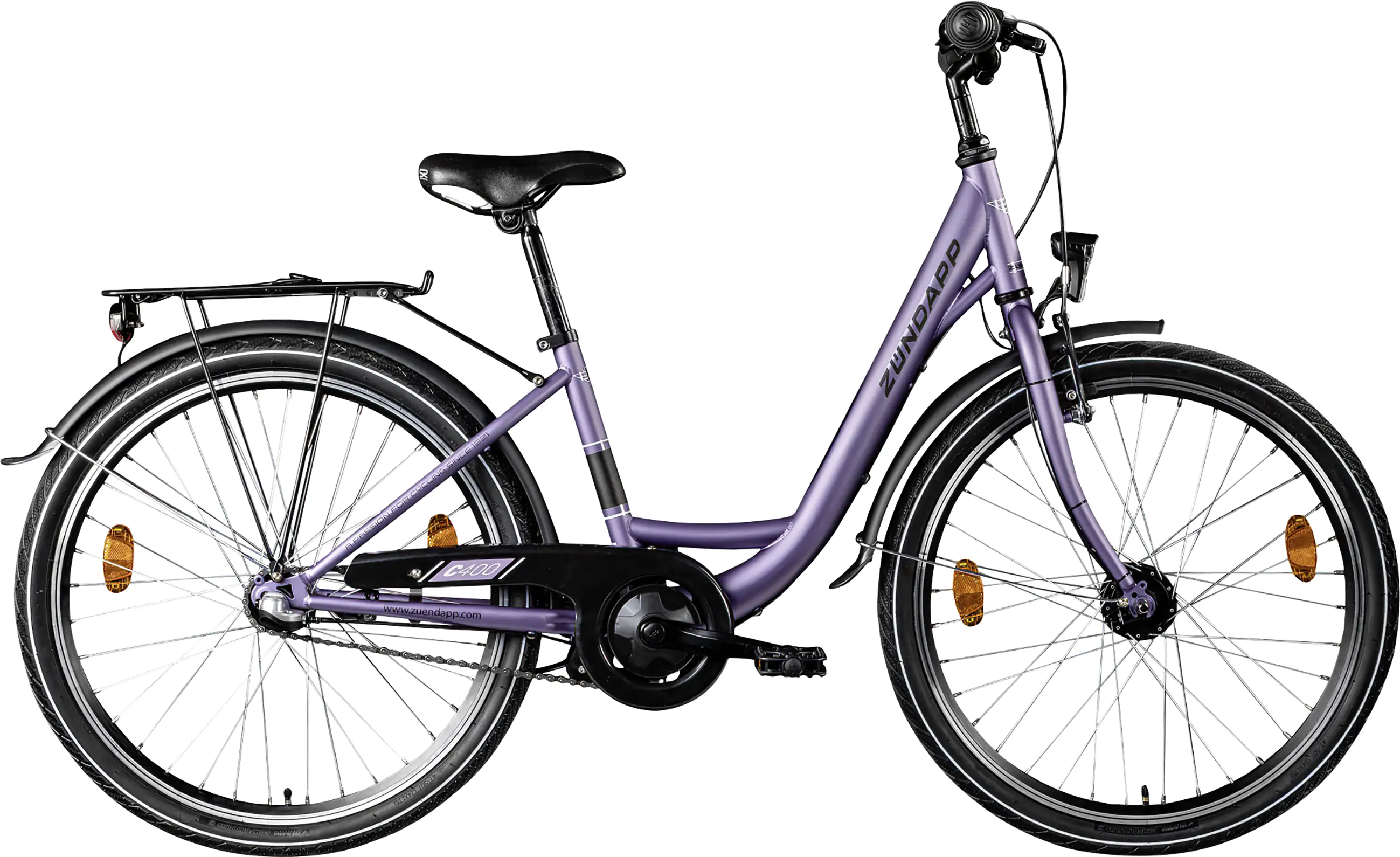 Zündapp Cityrad C400 24 Zoll 3-Gang flieder