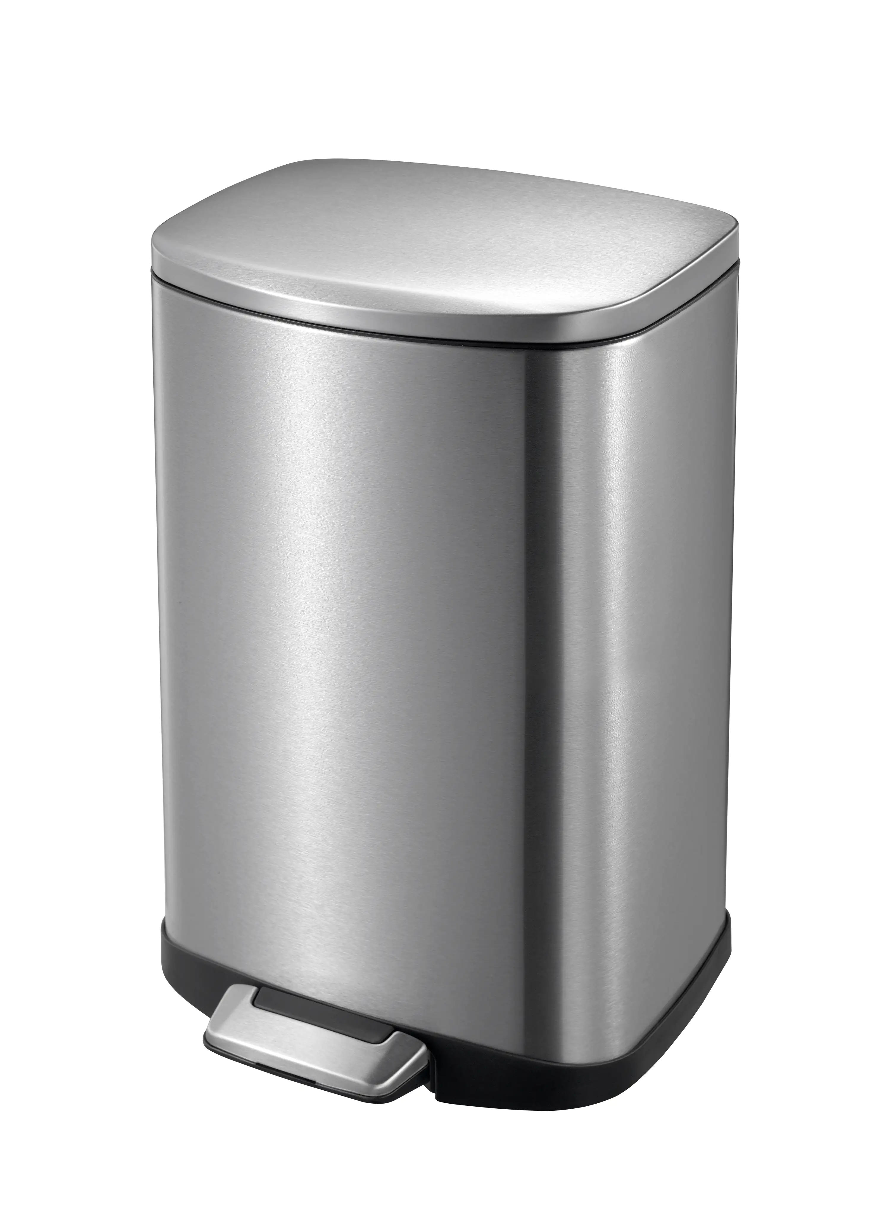 4333692002578 TrendLine Tretabfalleimer Della 12 L Edelstahl gebürstet