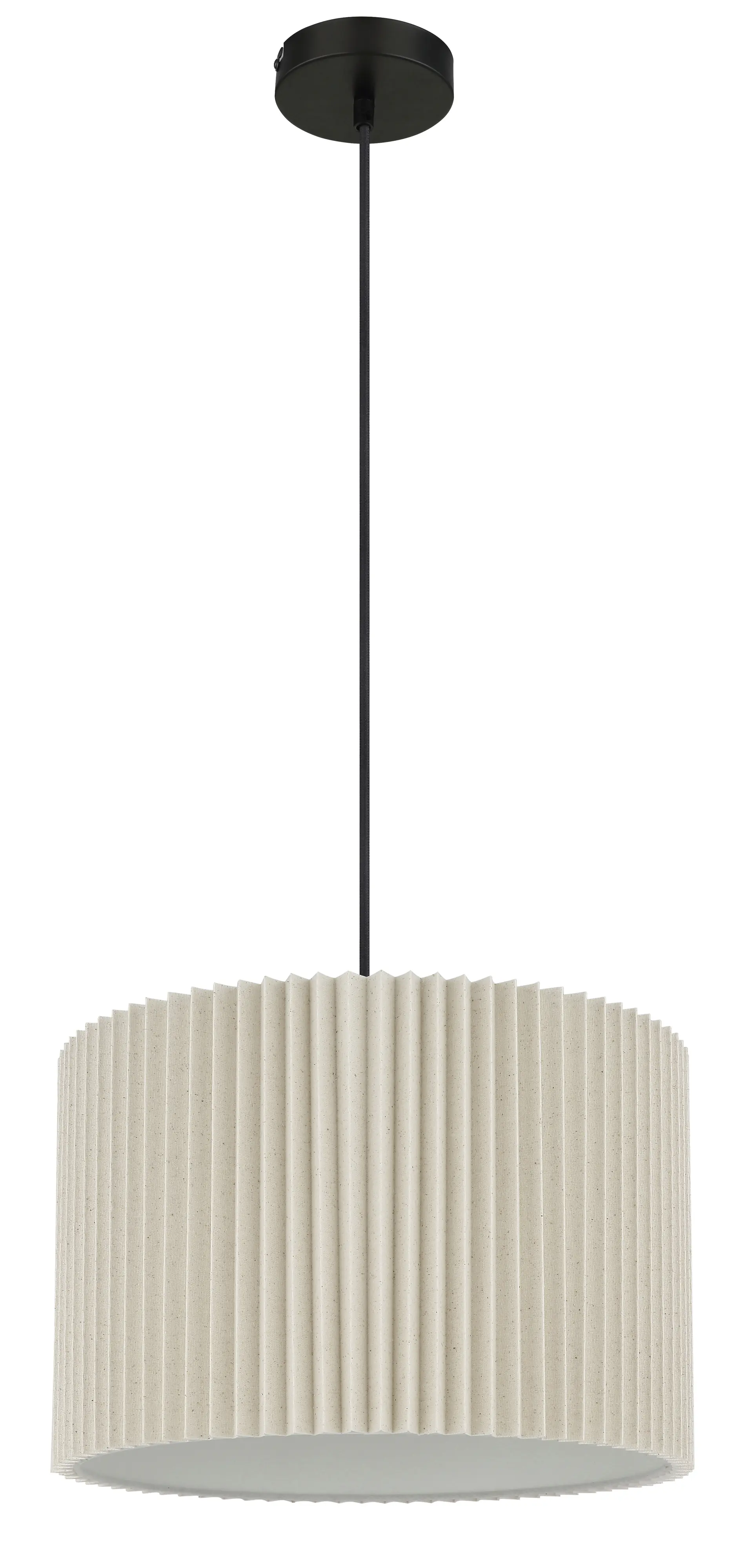 Globo Hängeleuchte Page 38 x 120 cm Ø x H schwarz matt